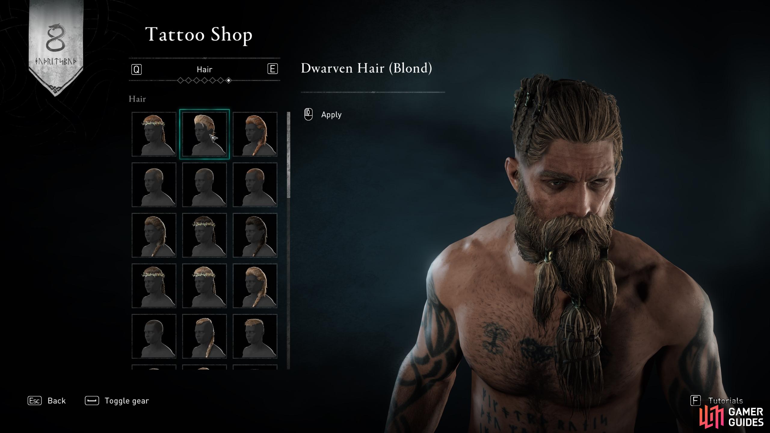 But it's all worth it to gain the rewards, like this impressive Dwarven beard!