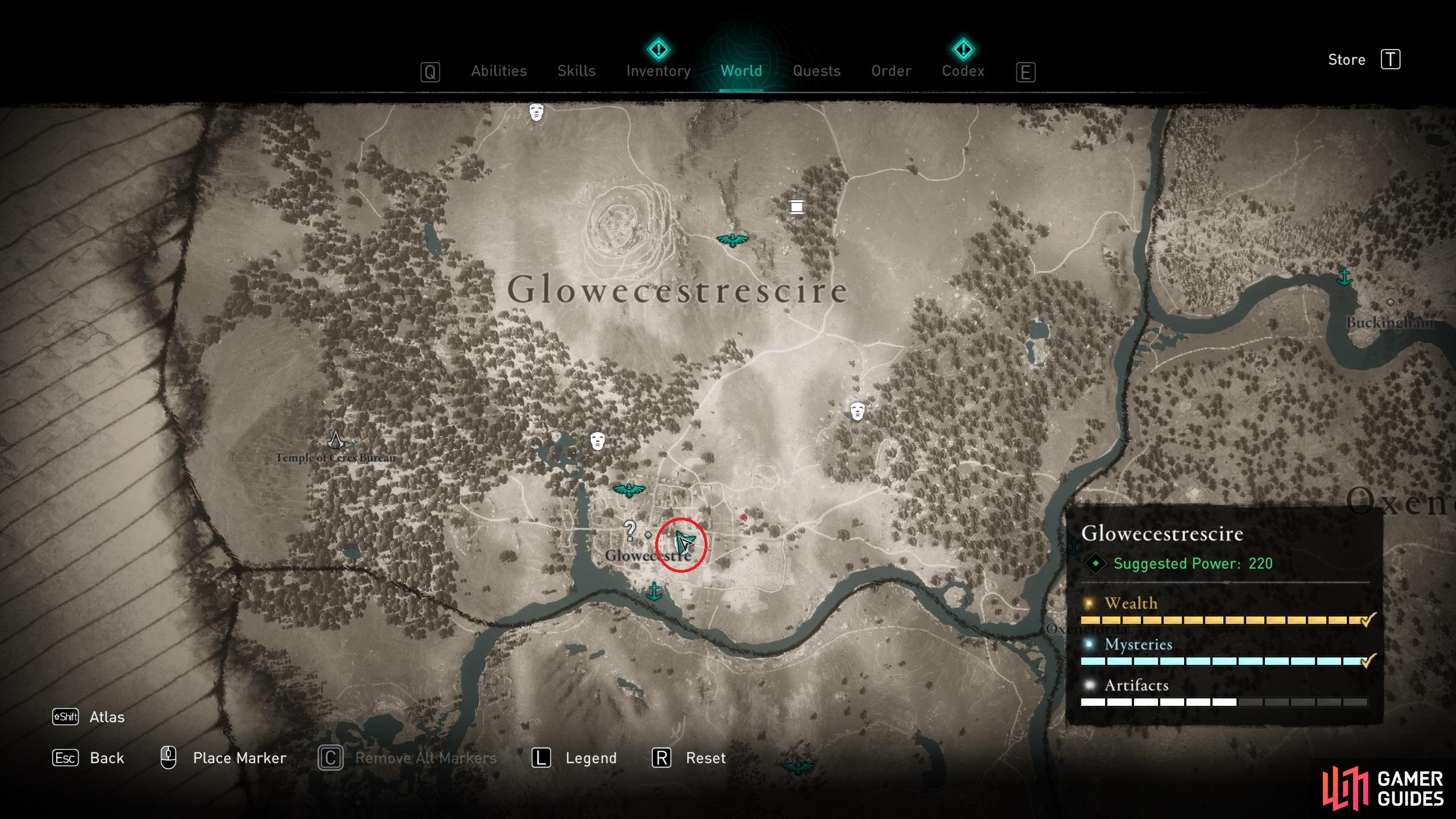 Treasure Hoard Maps - Suthsexe - Artifacts, Assassin's Creed: Valhalla