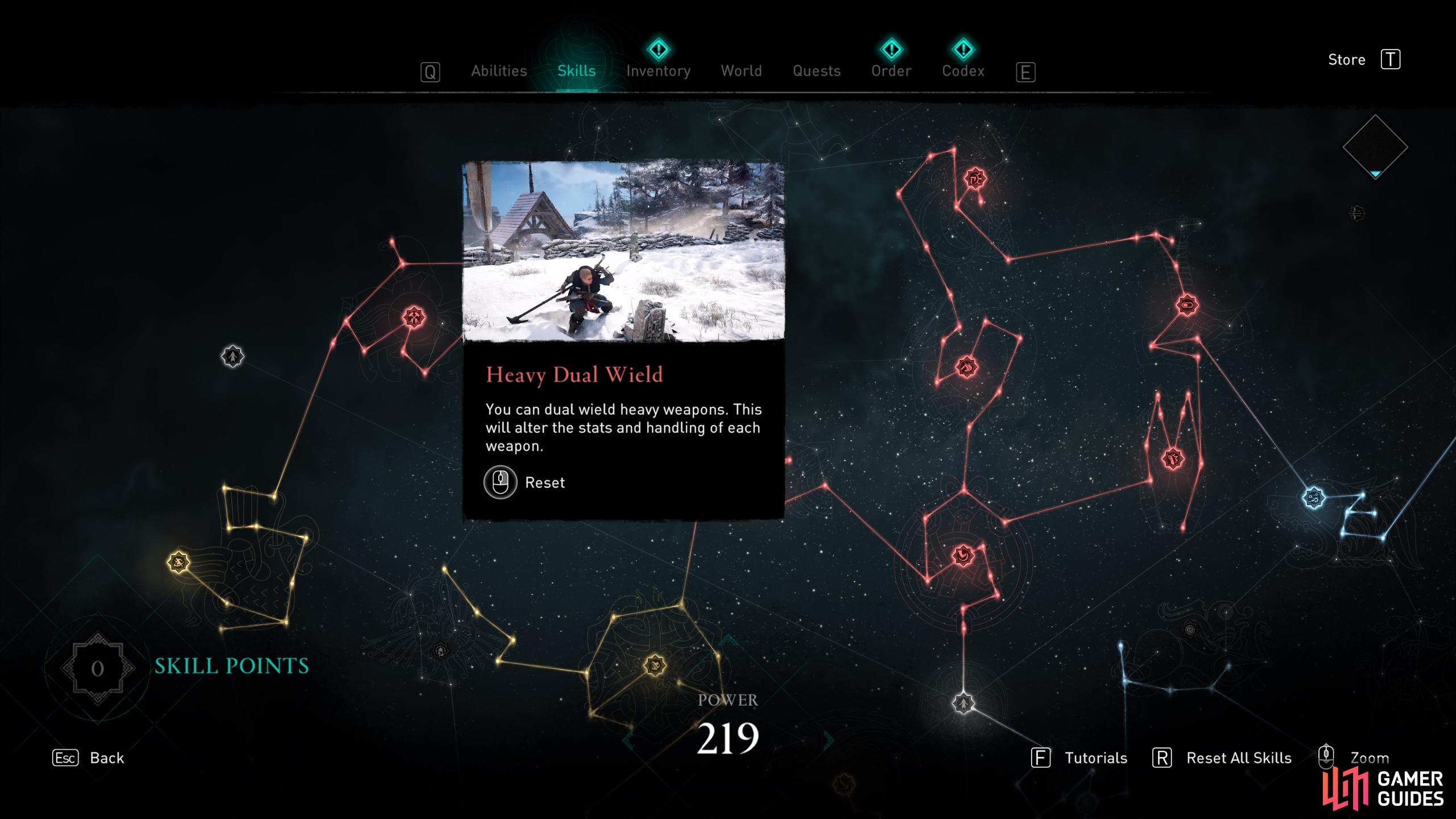 You'll find the Heavy Dual Wield skill in the Way of the Bear skill tree.