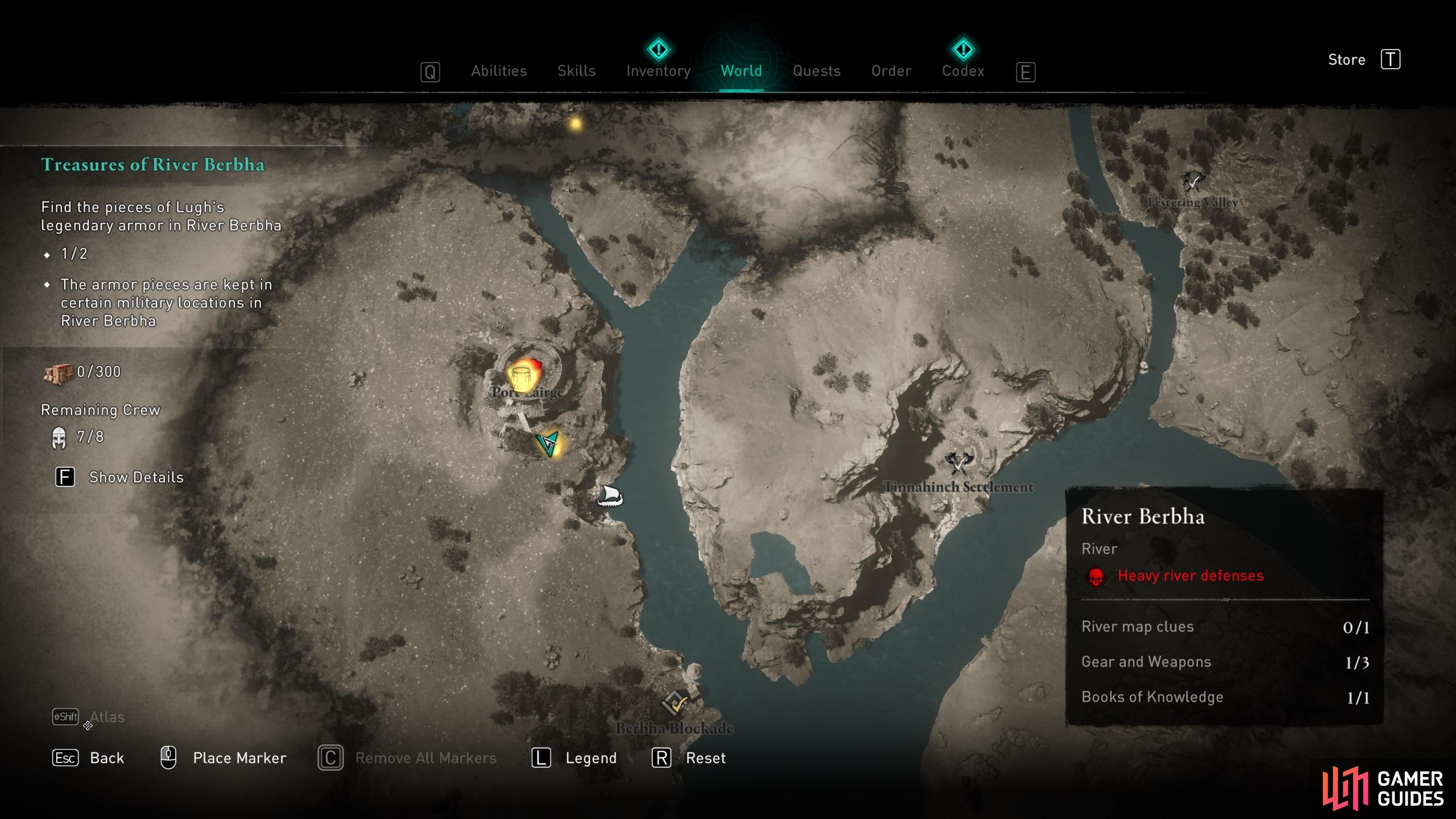 Treasures Of River Berbha Quests River Raids Assassin S Creed