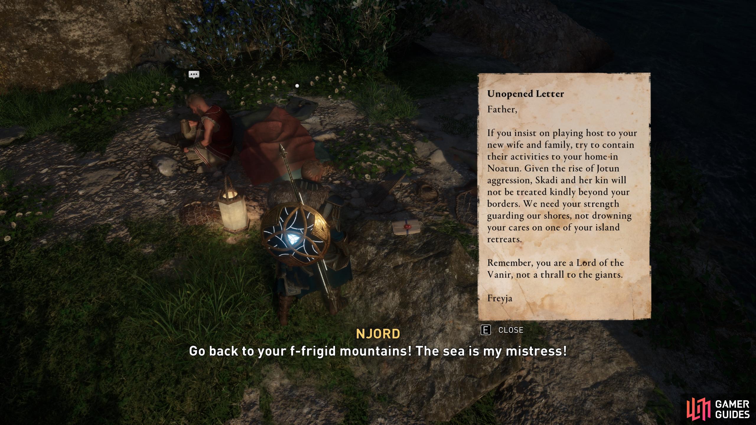 Be sure to read the note next to Njord for some context about his predicament.