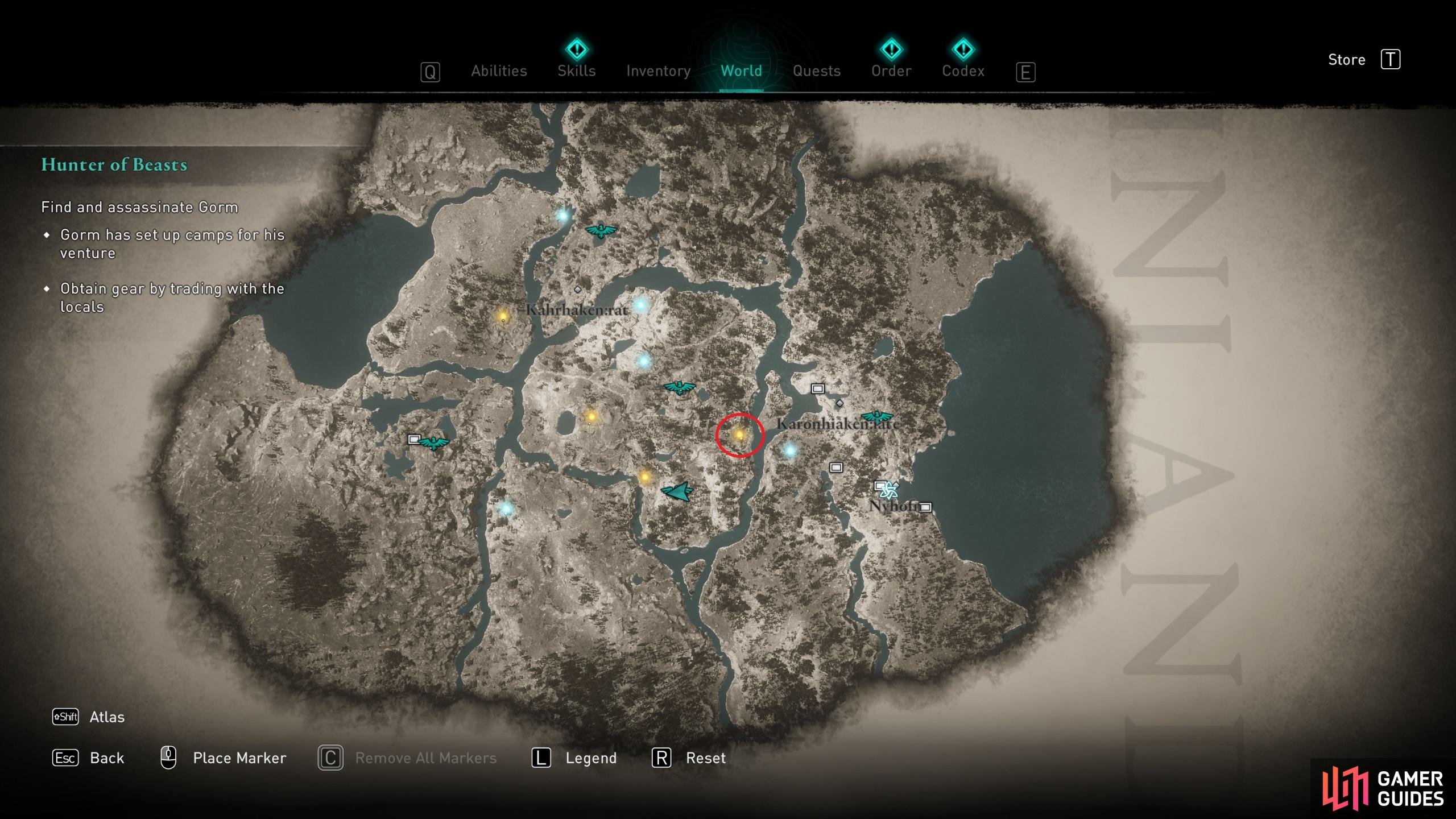 Assassin's Creed Valhalla Full World Map