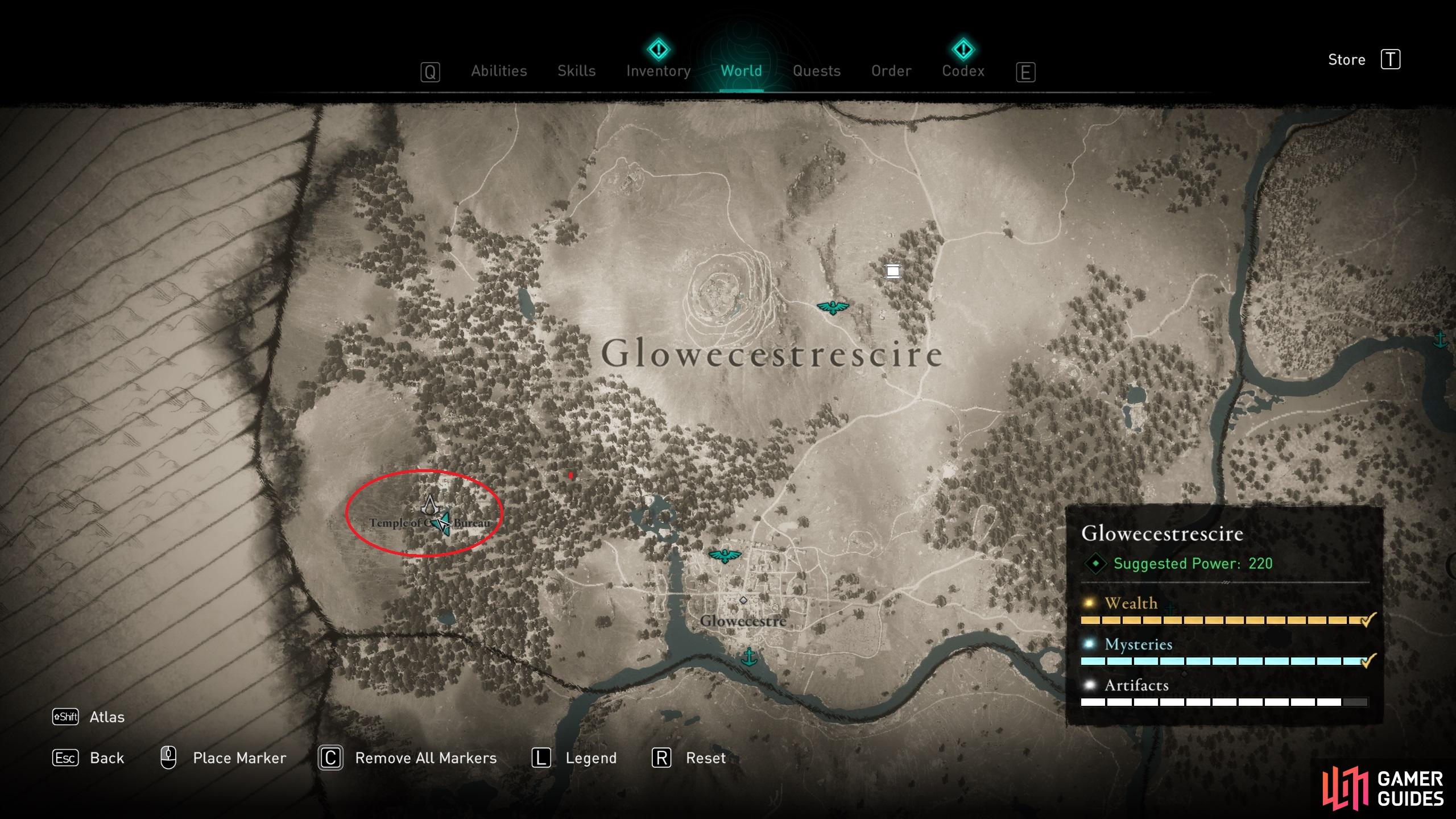 Treasure Hoard Maps - Suthsexe - Artifacts, Assassin's Creed: Valhalla