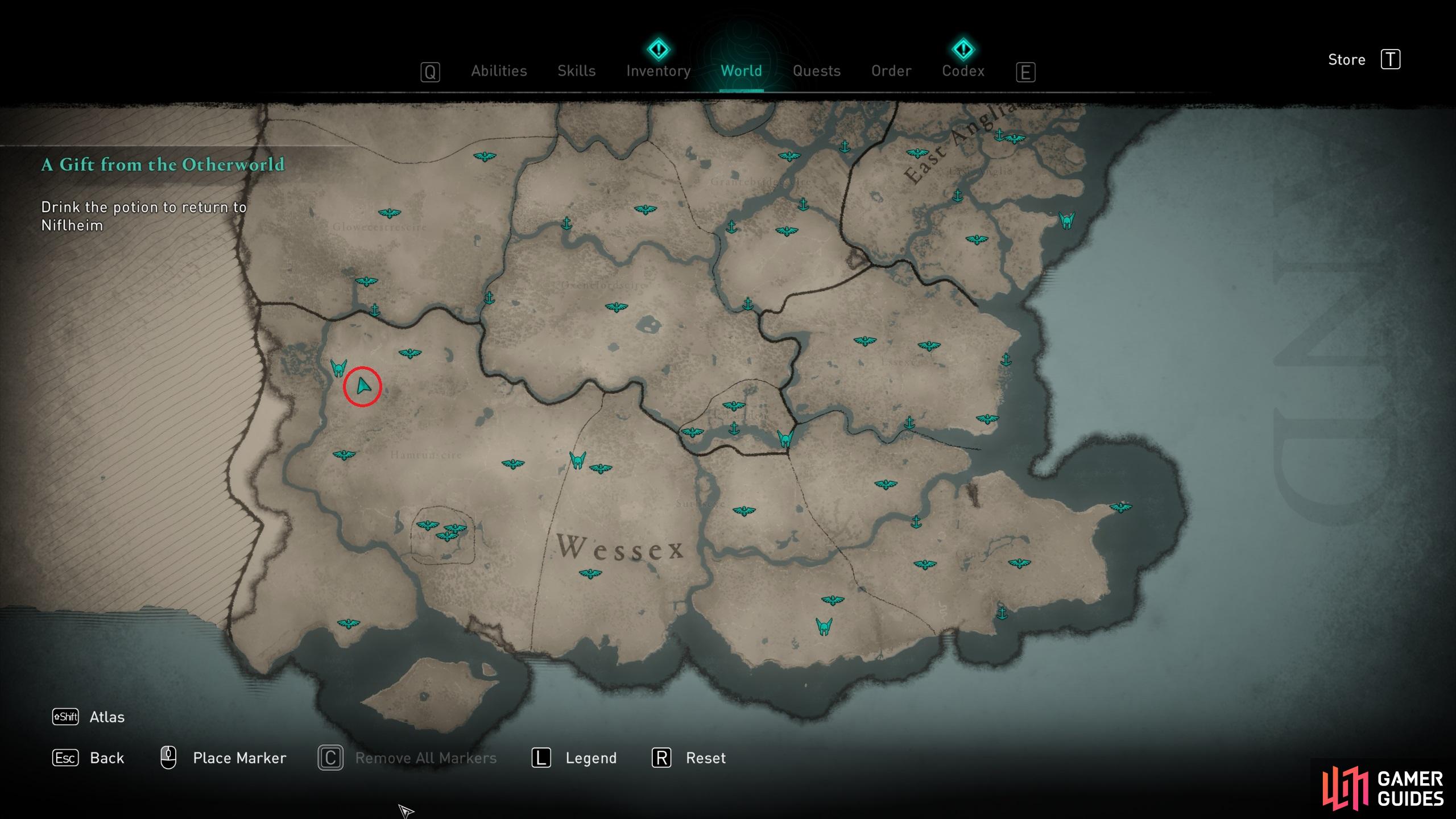 Assassin's Creed Valhalla: Full world map and treasure guide