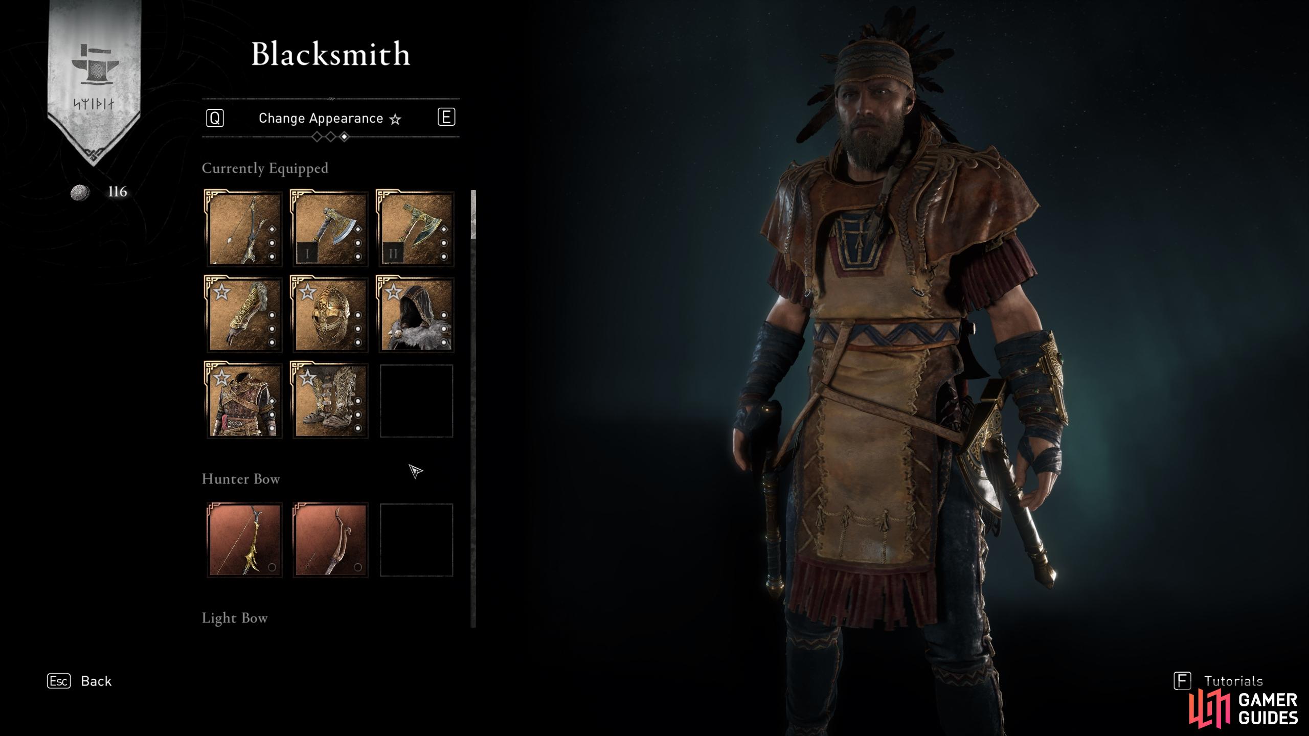 You can equip the entire Vinland set for its appearance, while keeping the stats of your regular armor.