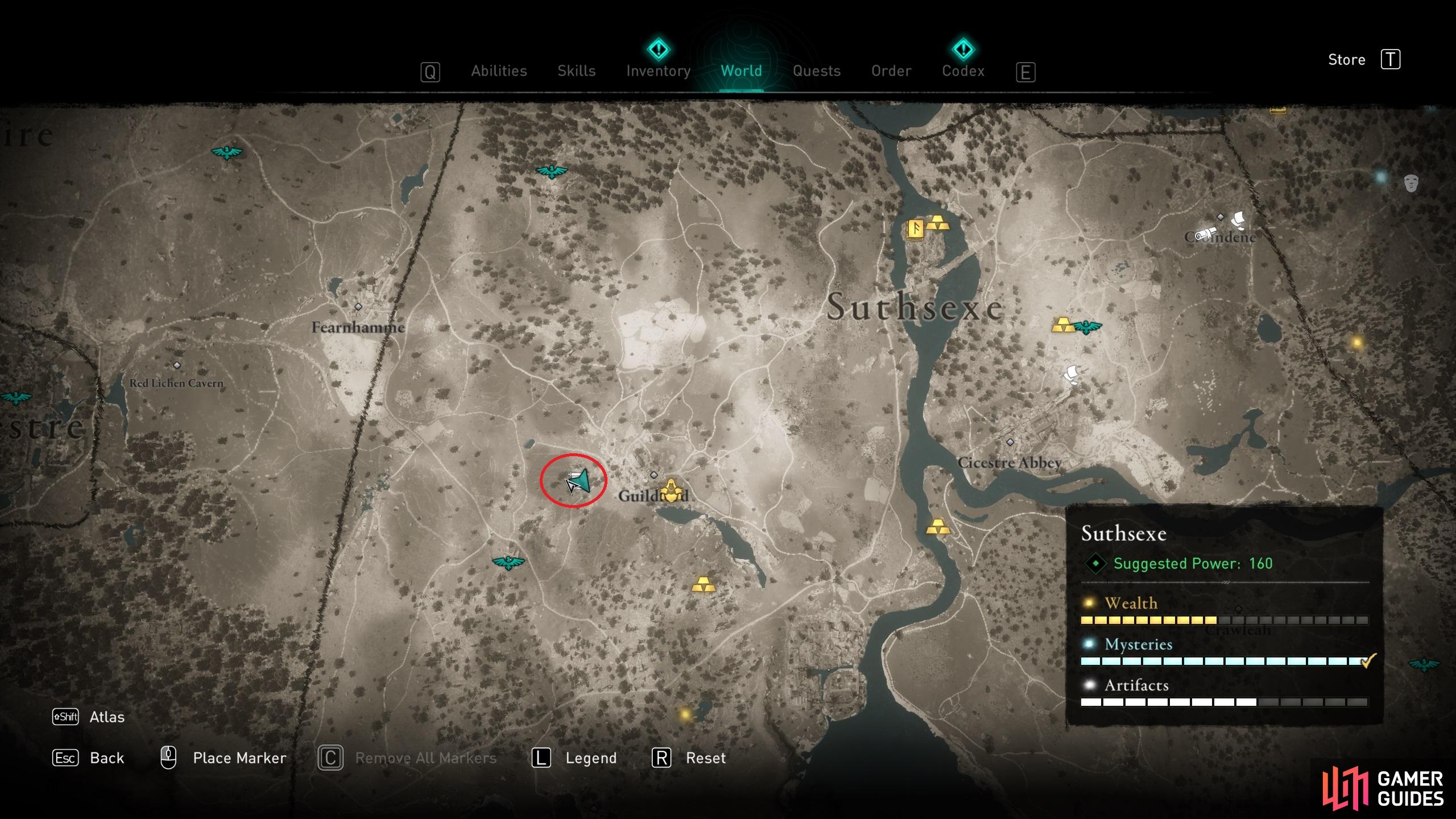 Assassin's Creed Valhalla Map, Open World Activities, Power Level & More  (AC Valhalla Map) 