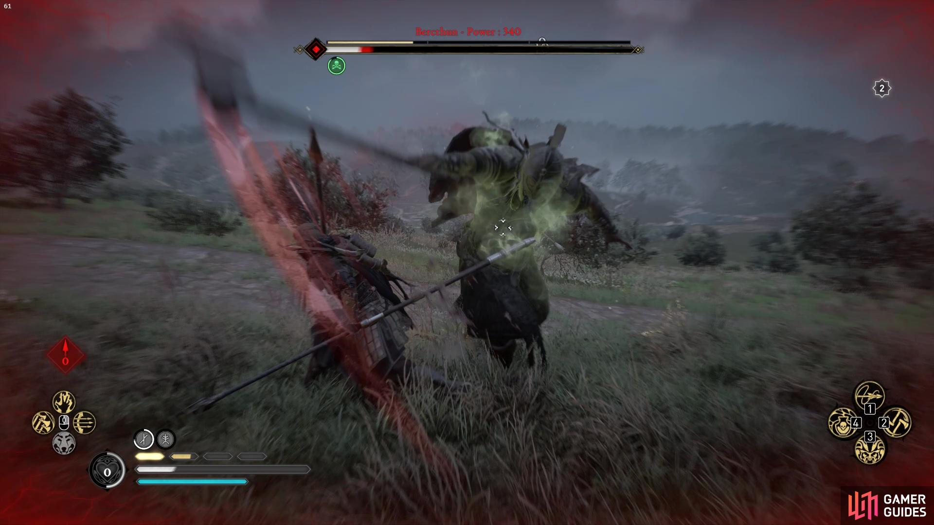and during the fight youll want to vigilantly dodge his strong attacks to avoid taking huge amounts of damage. 