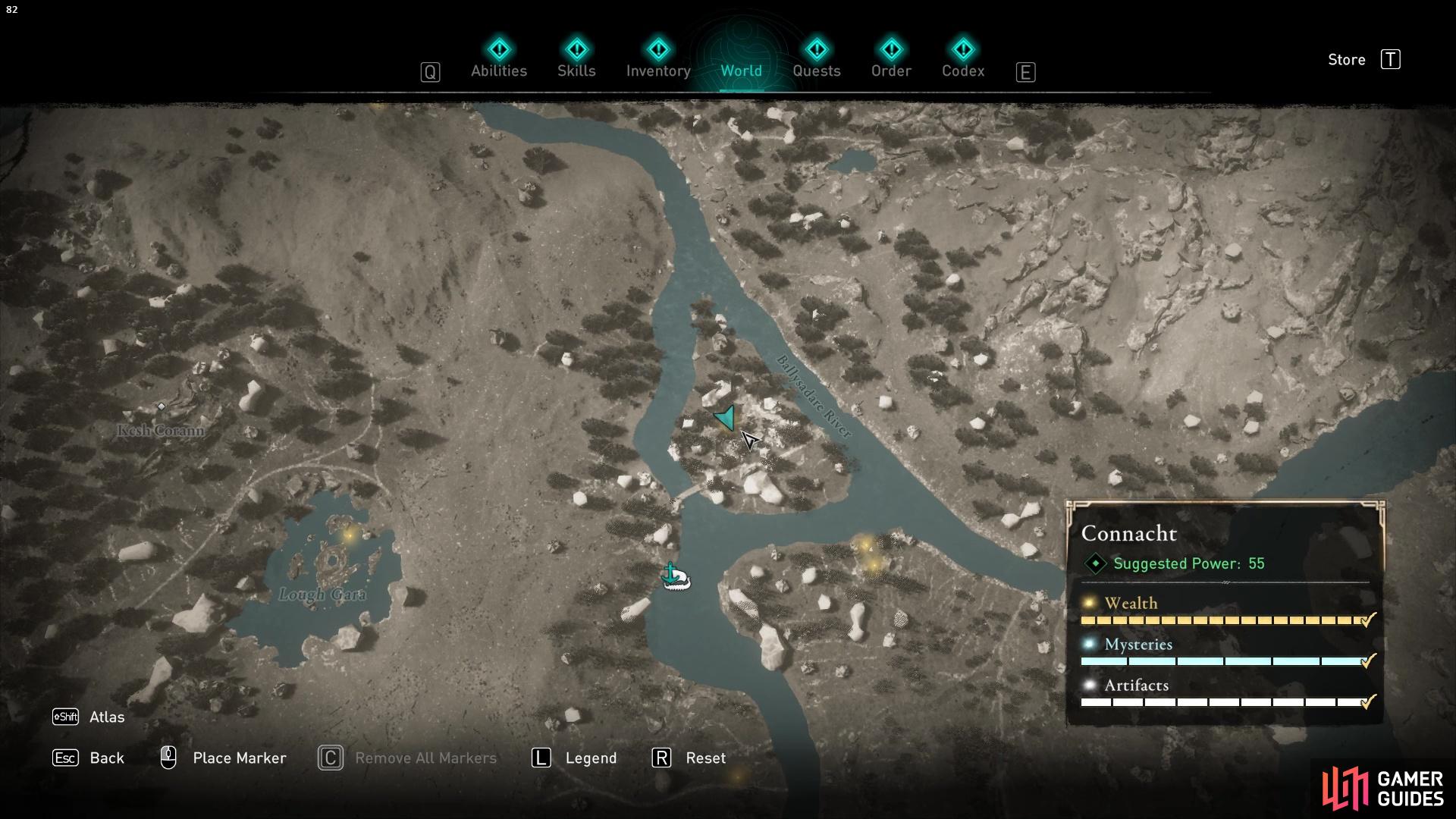 Treasure Hoard Maps Connacht Artifacts Wrath of the Druids DLC Assassin