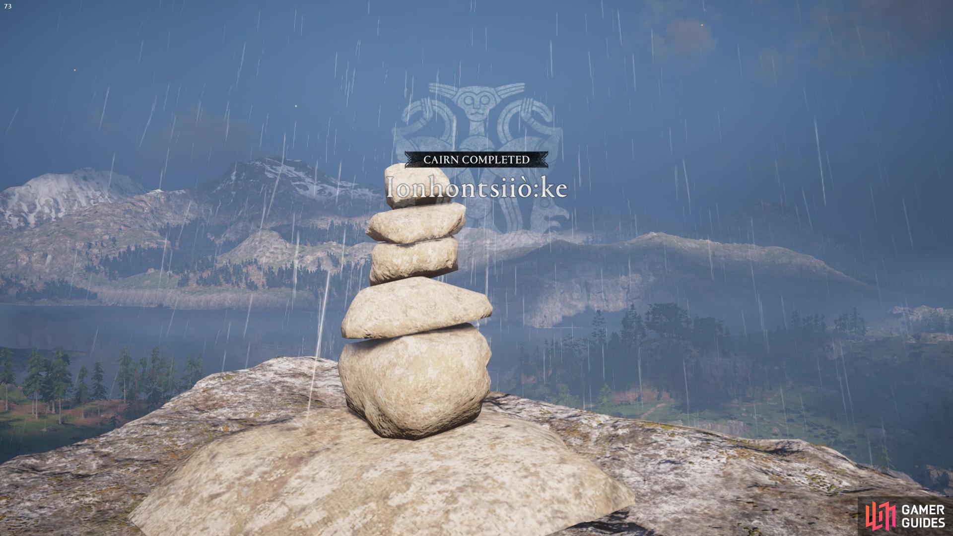 it's an easy stack of stones to build!