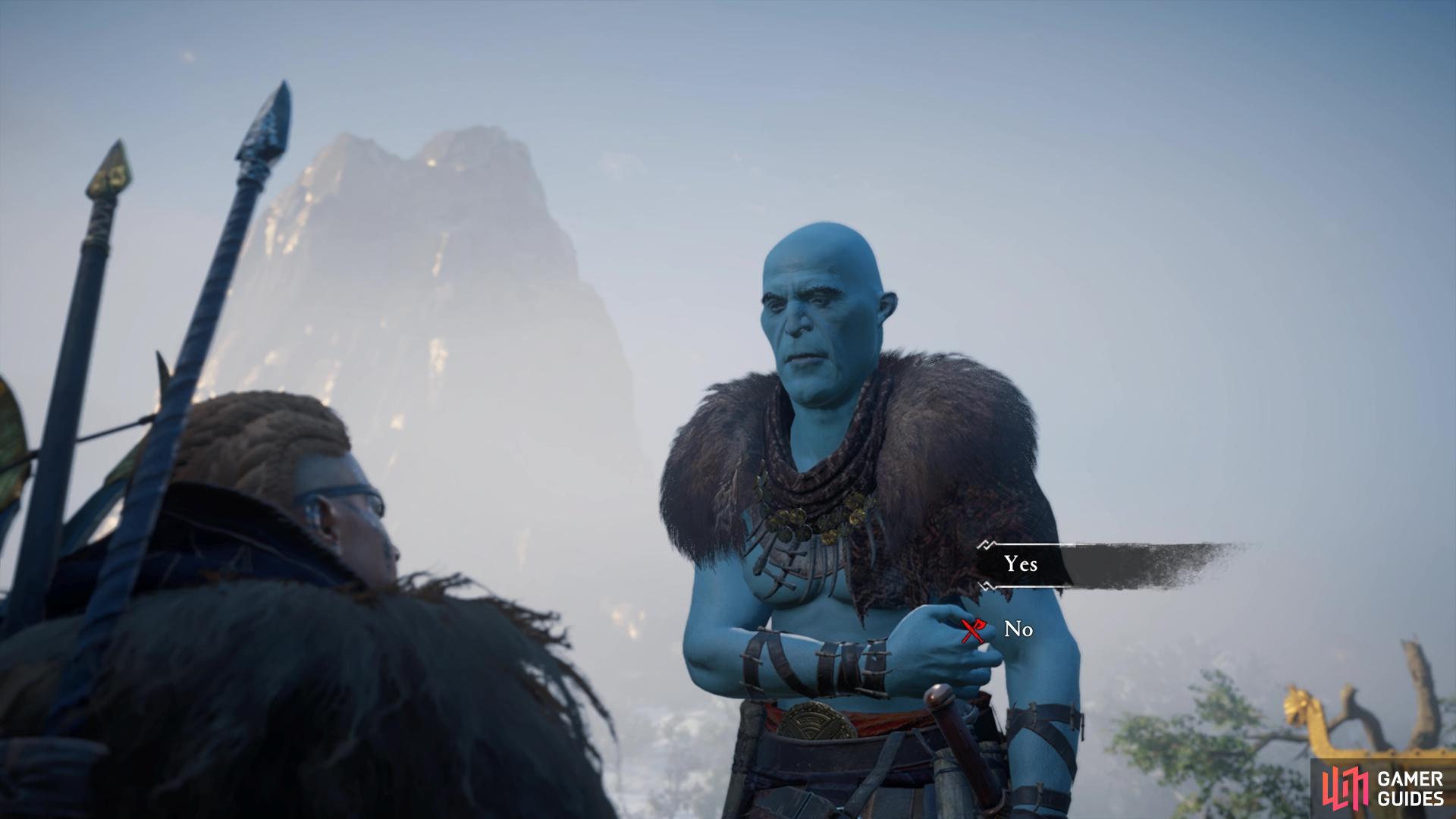 Will you spare the Jotun enemy now hes given you information?