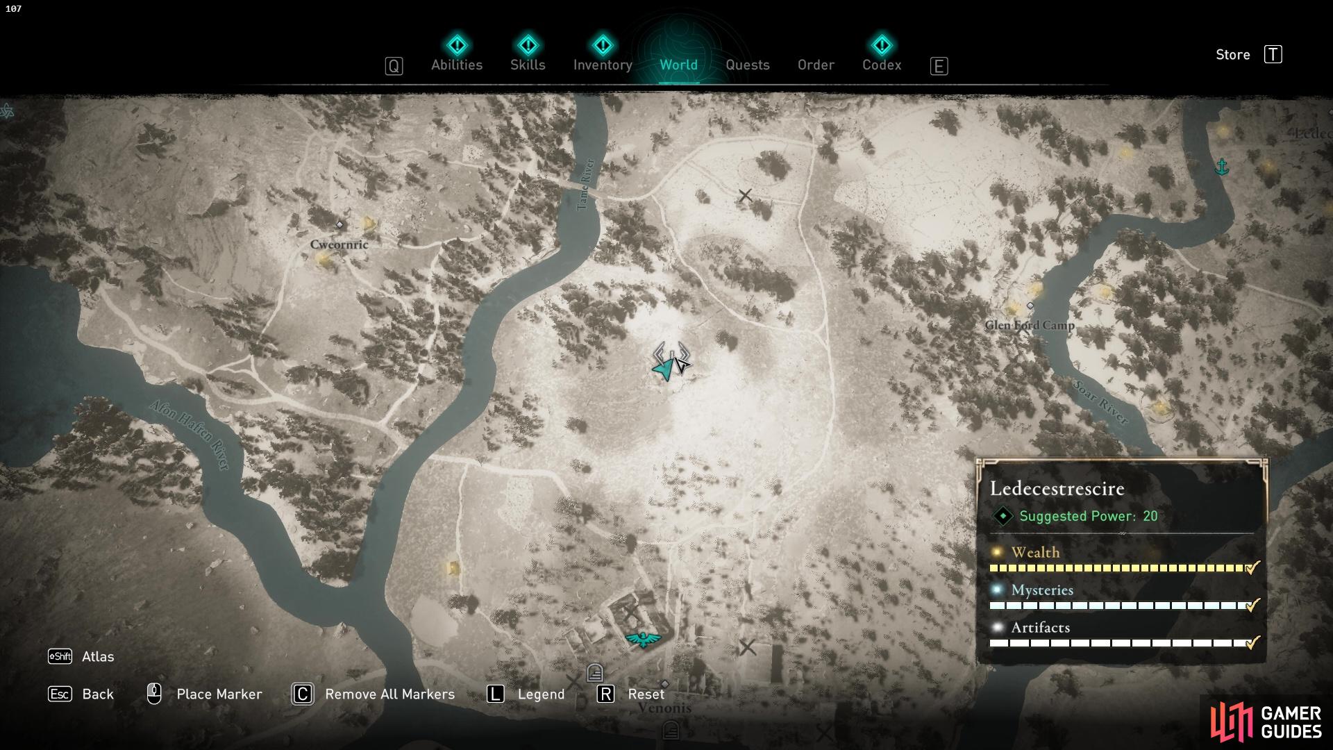 Assassin's Creed: Valhalla - Treasure Hoard map locations list by region