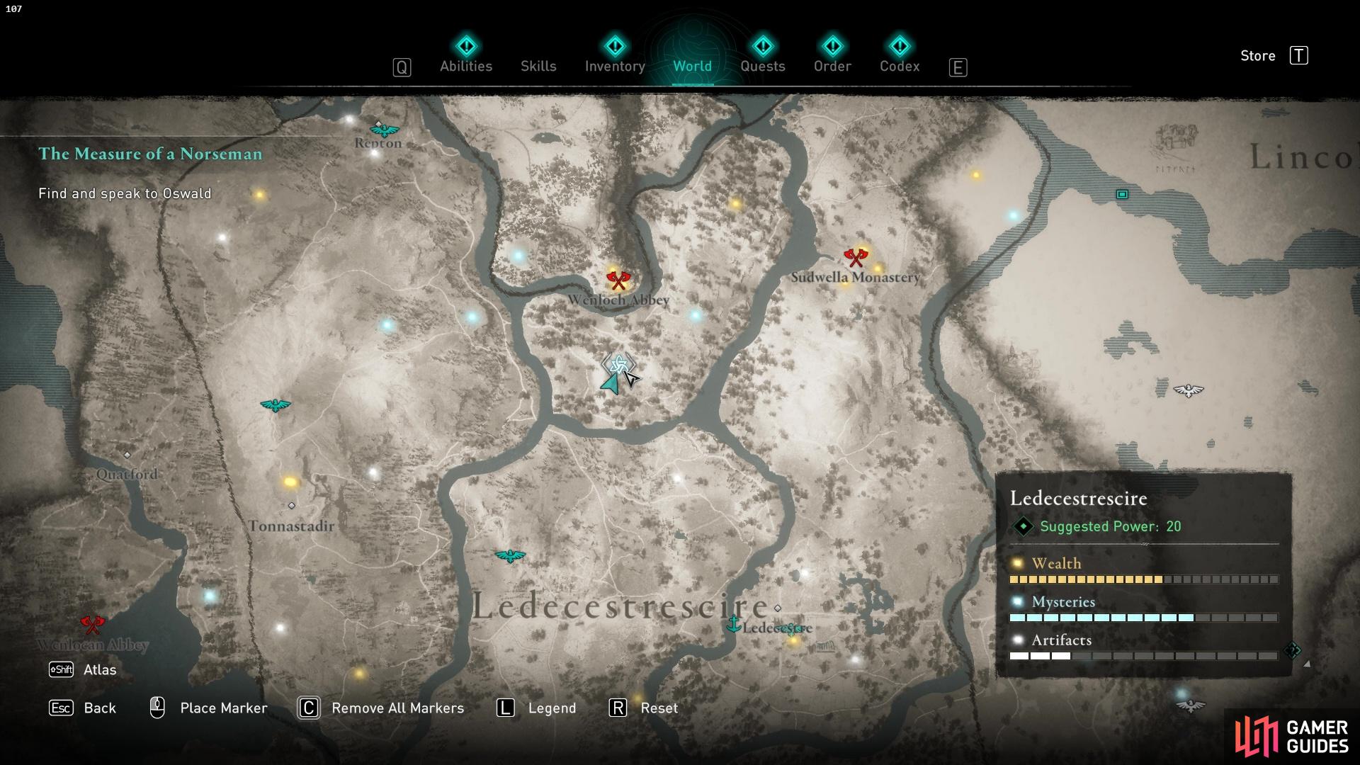 Assassins creed valhalla map icon, never seen this before and its not in  the map legend anyone know what it is? I'm at the point and its 200+ meters  below the ground 