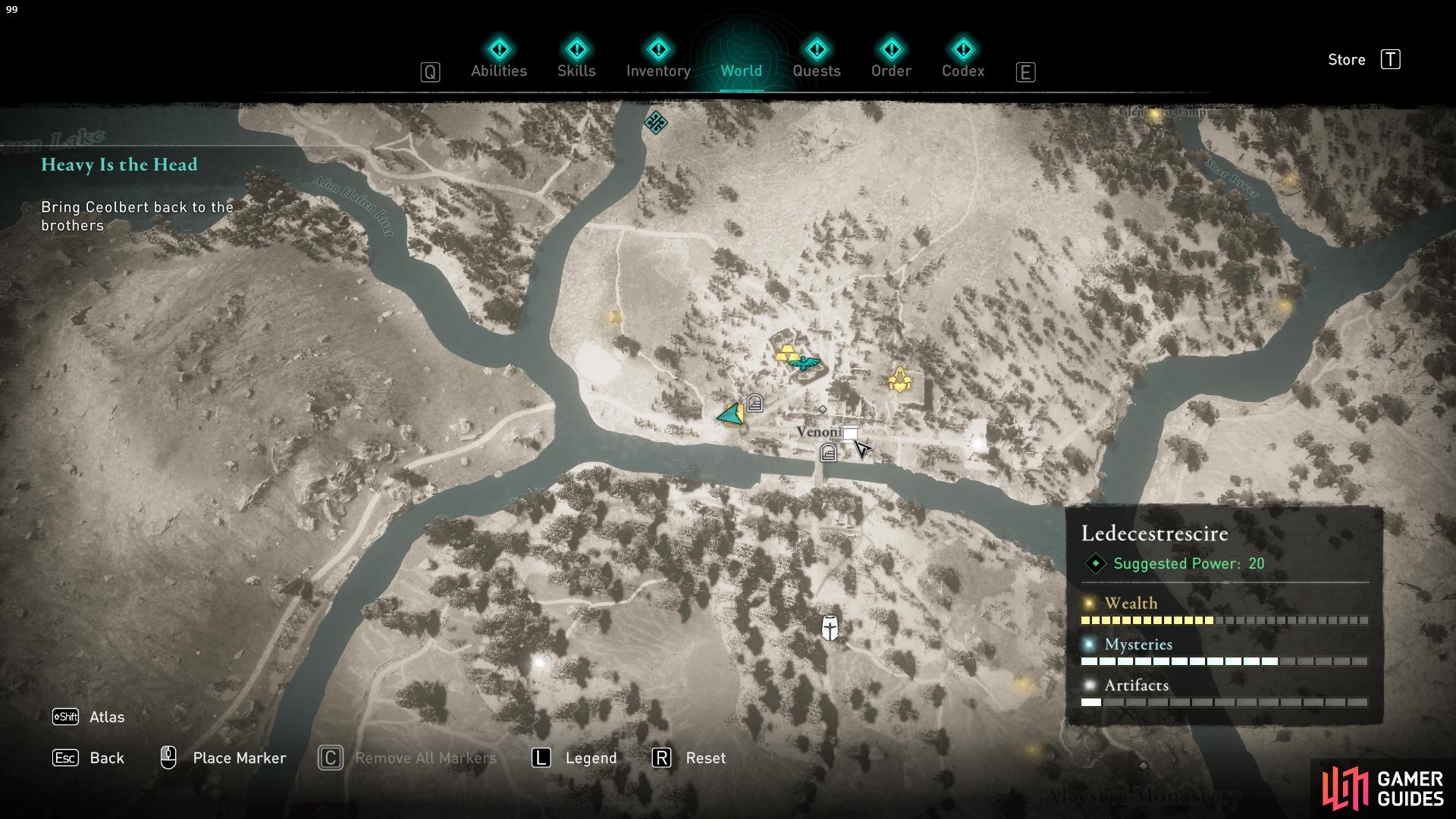 Assassin's Creed: Valhalla - Treasure Hoard map locations list by region