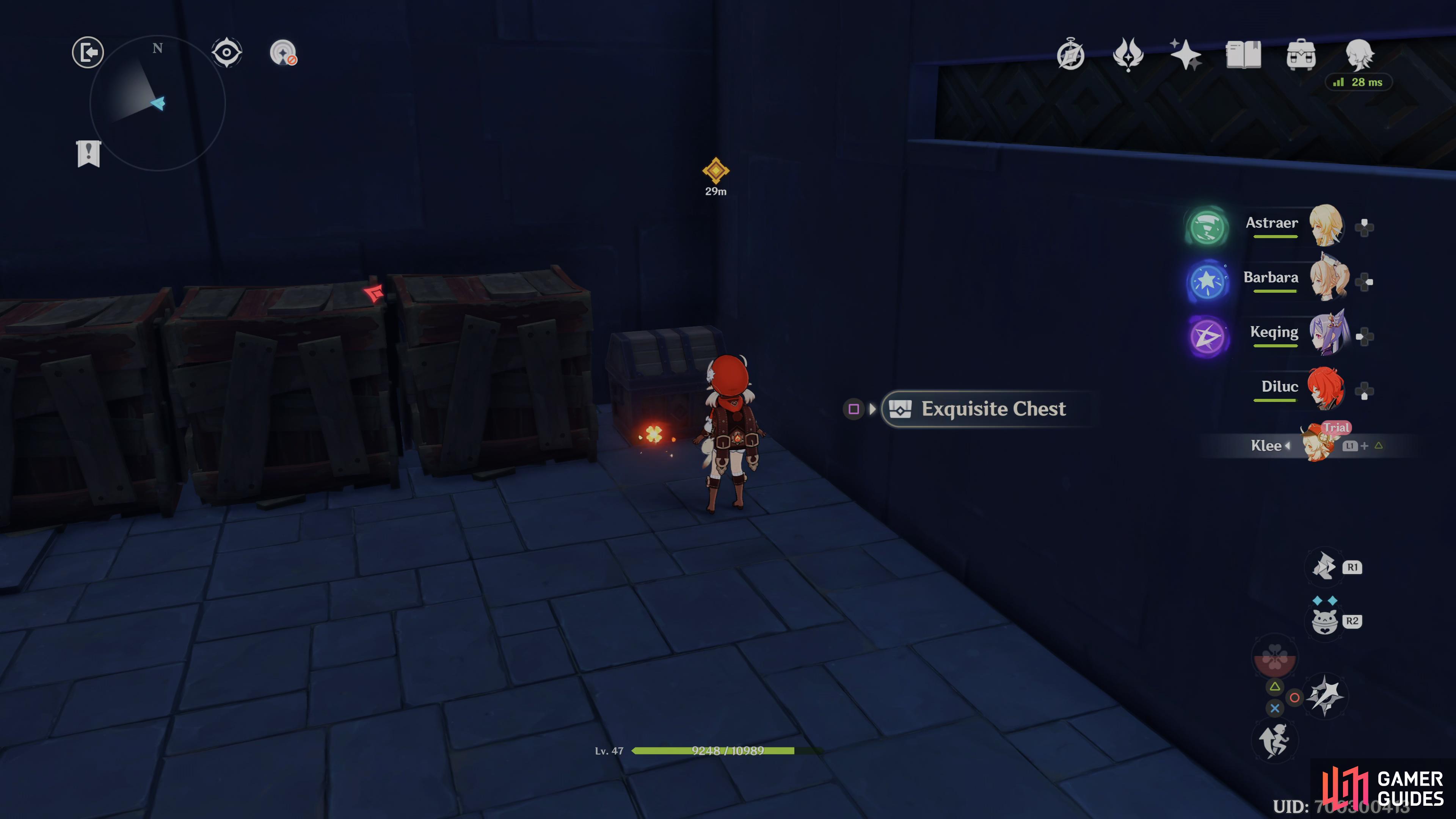 to discover an Exquisite Chest