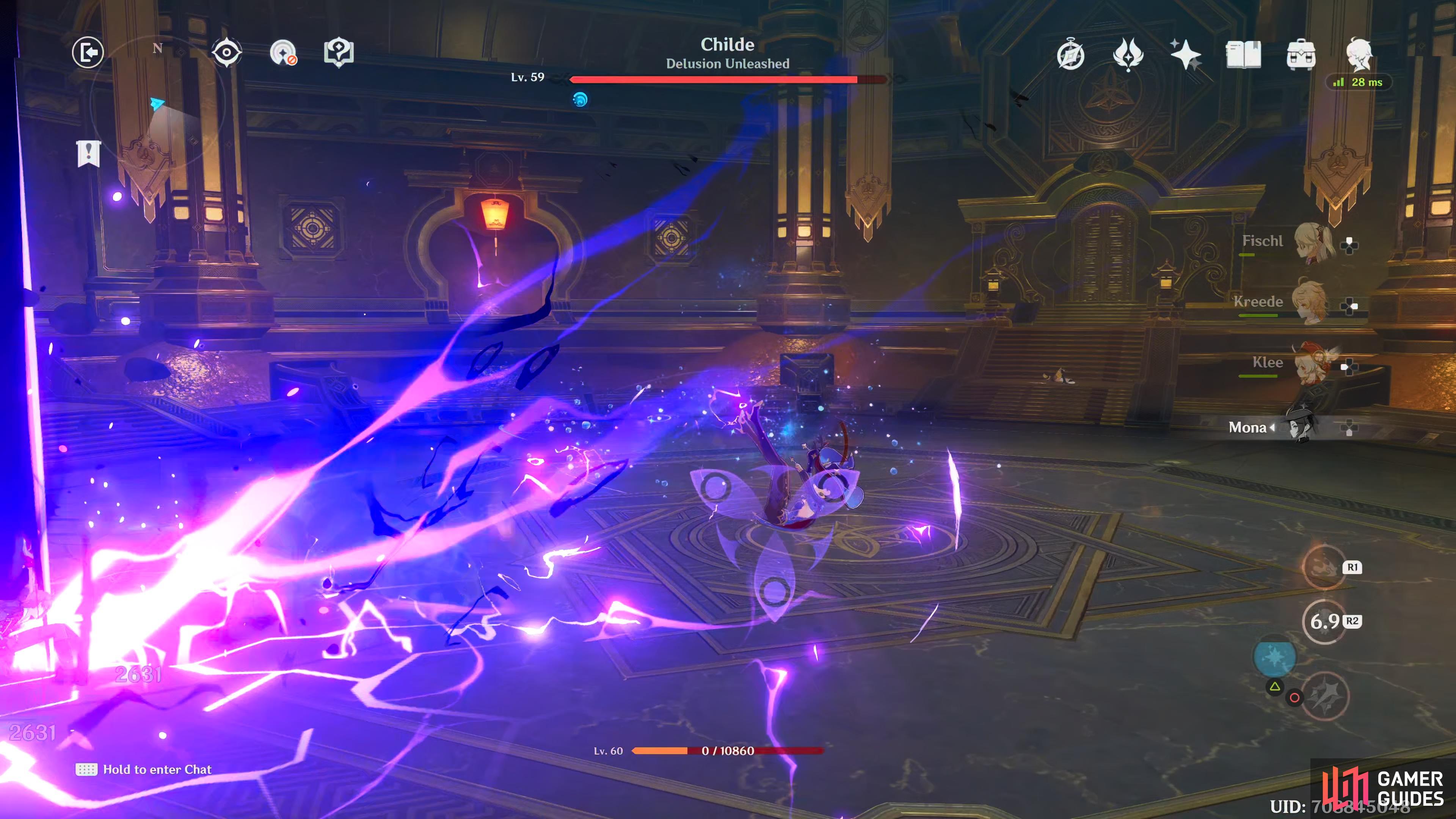 and then crash down on you, use Elemental Bursts with longer animations to make you invulnerable to it.
