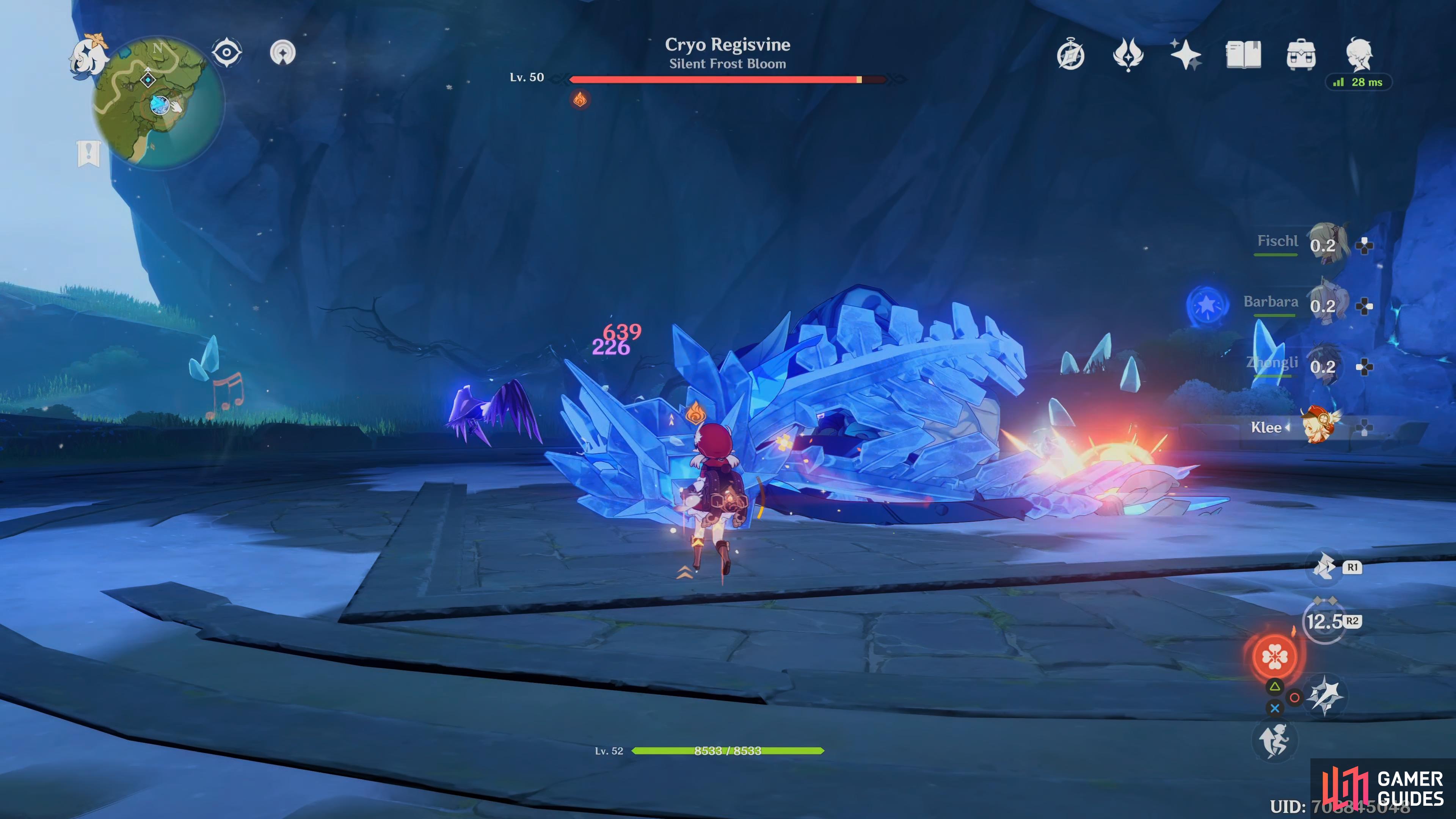 When you break one of the bosses shields, it will hit the floor, this is the DPS Phase.