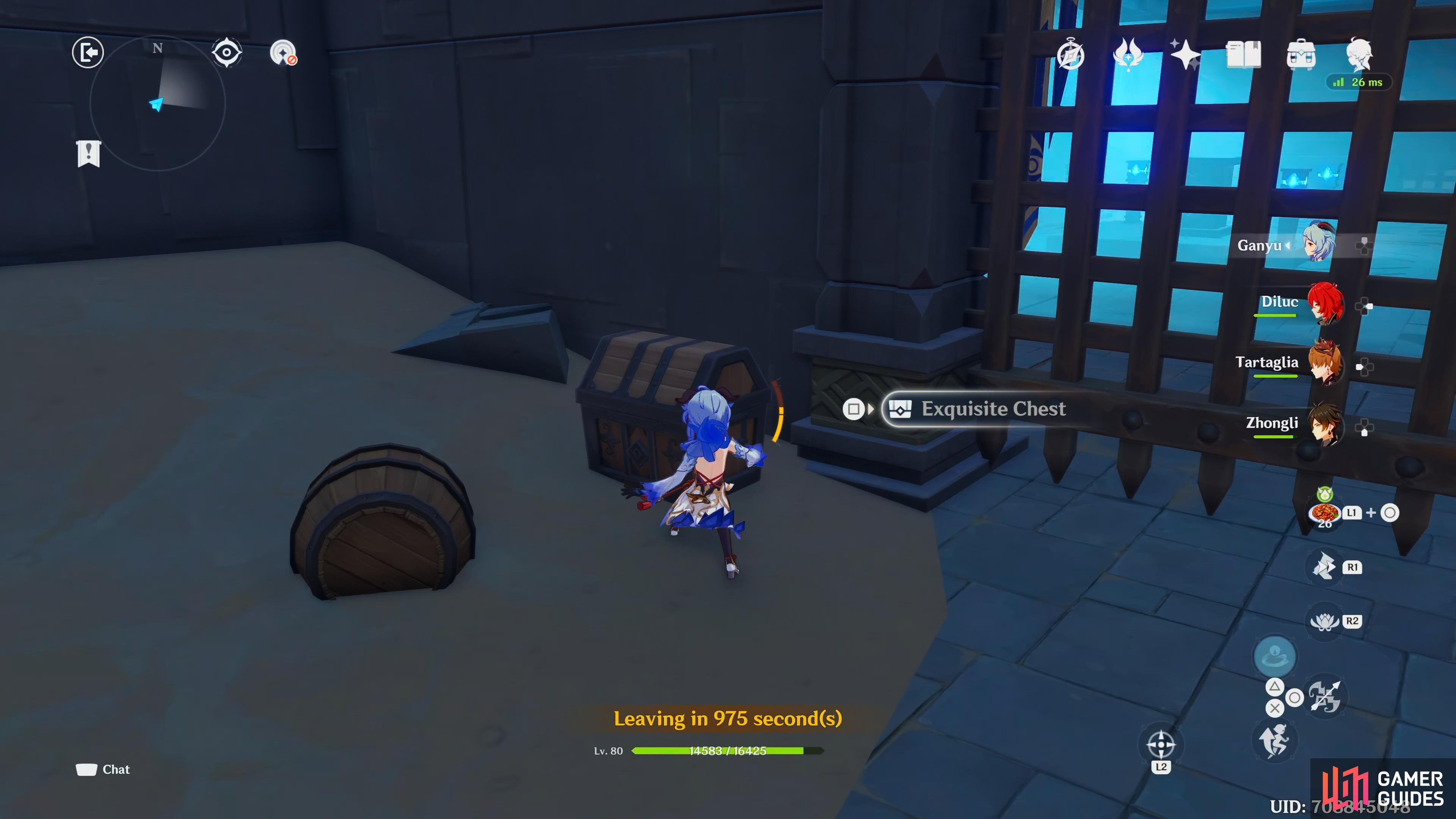 Make sure to pick up the hidden Exquisite Chest after the Boss, it can be found in the western side room.