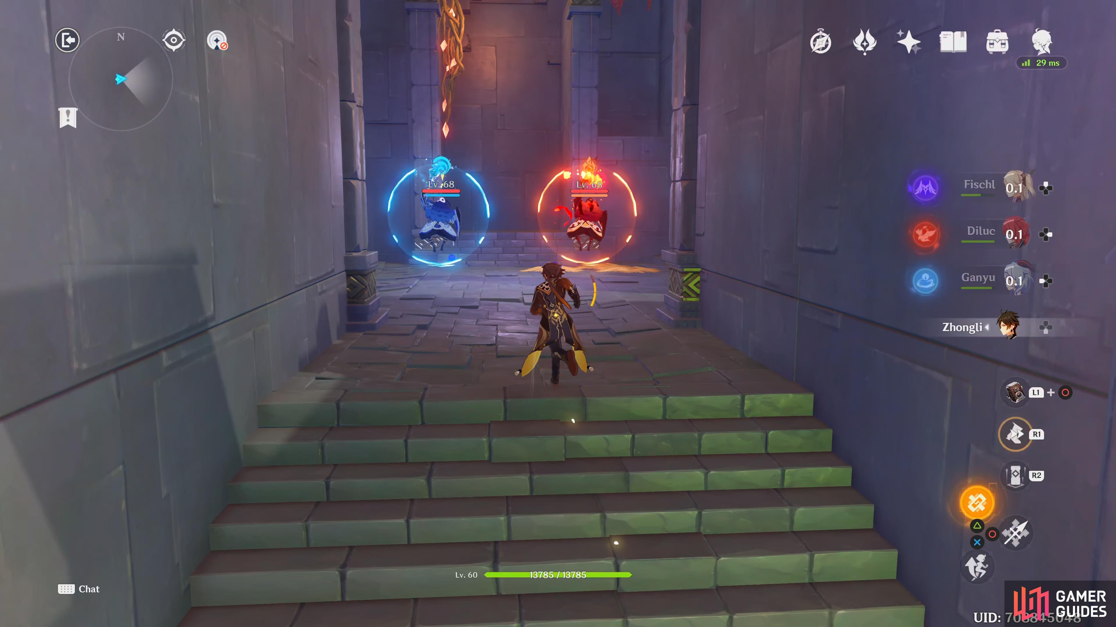 Use Cryo on the Hydro Abyss Mage and Hydro on the Pyro Abyss Mage. 