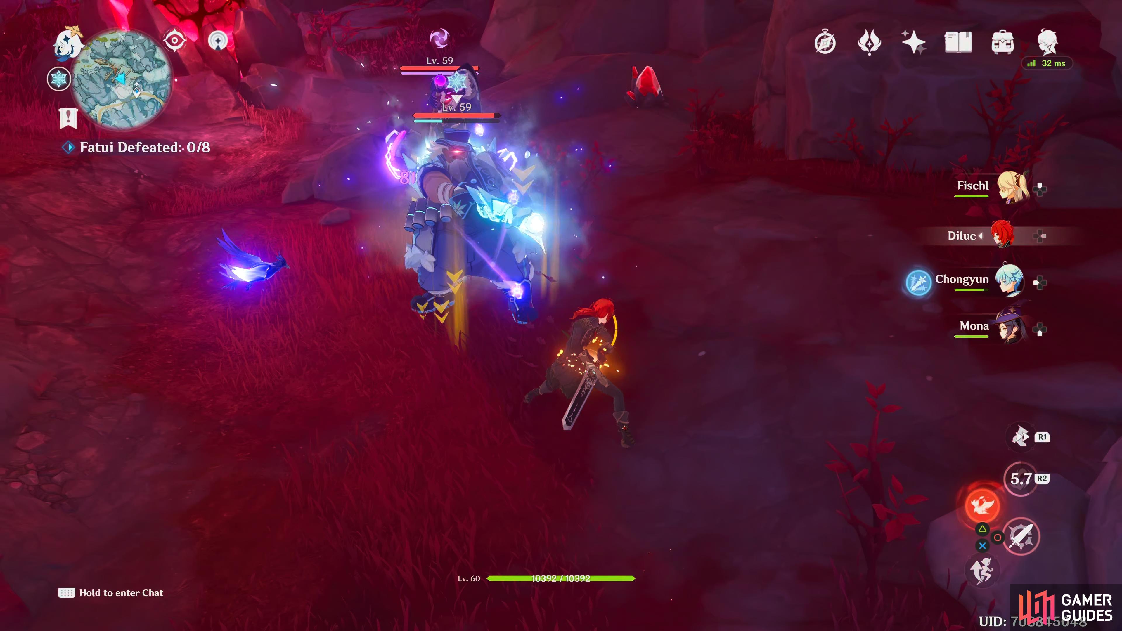 Cryogunners will slowly walk towards you whilst continuously spraying Cryo mist at you, stay behind it to avoid this