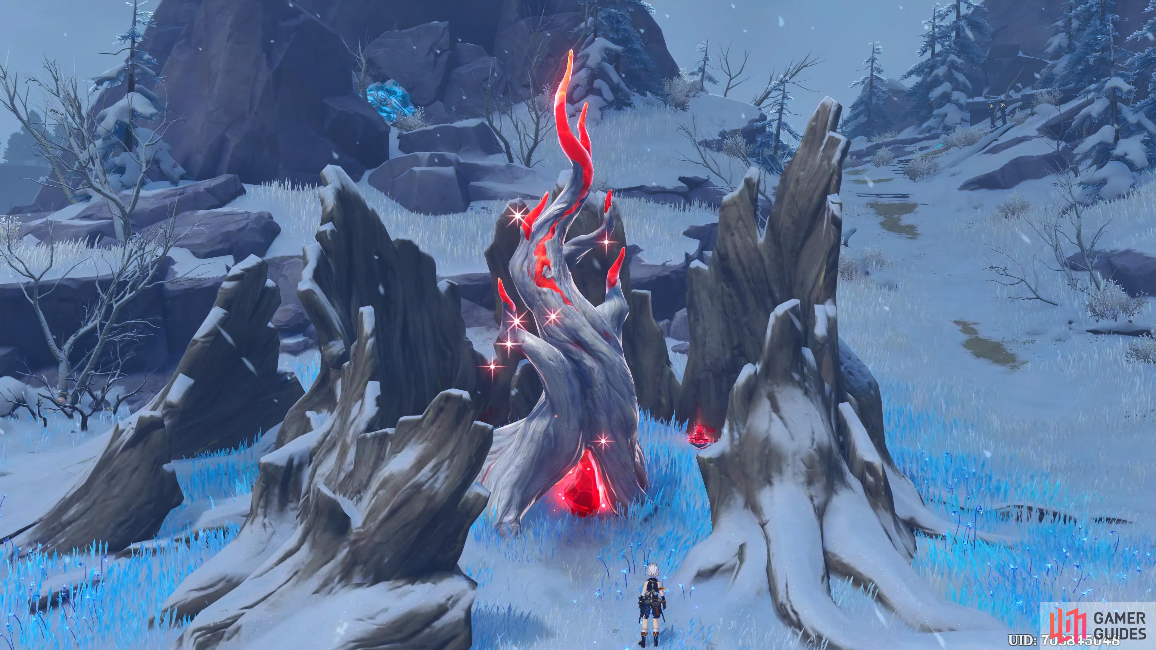 The Frostbearer Tree is part of the Event, not the quest