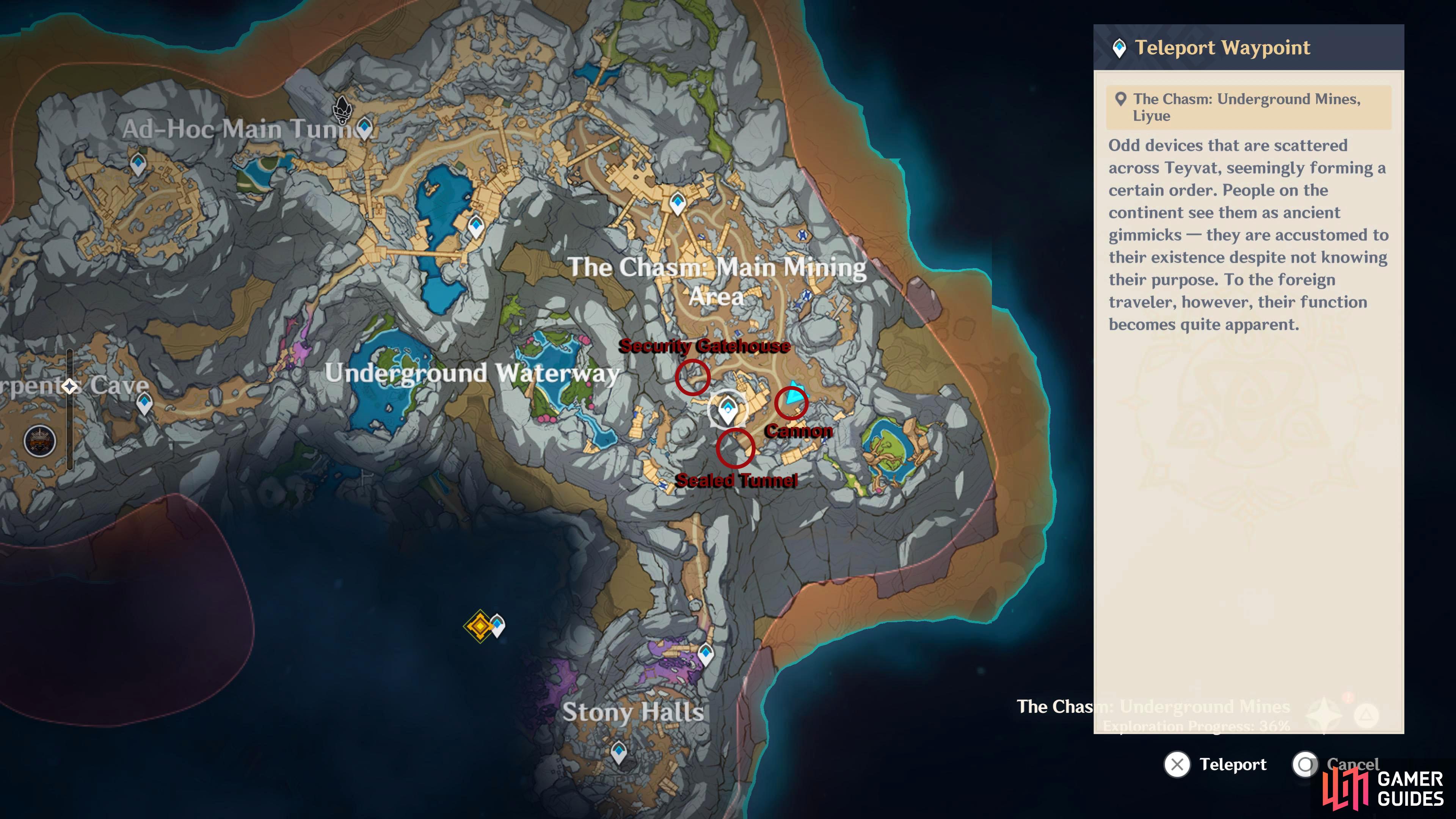 Here is an overview of all the important locations for this part of the quest.