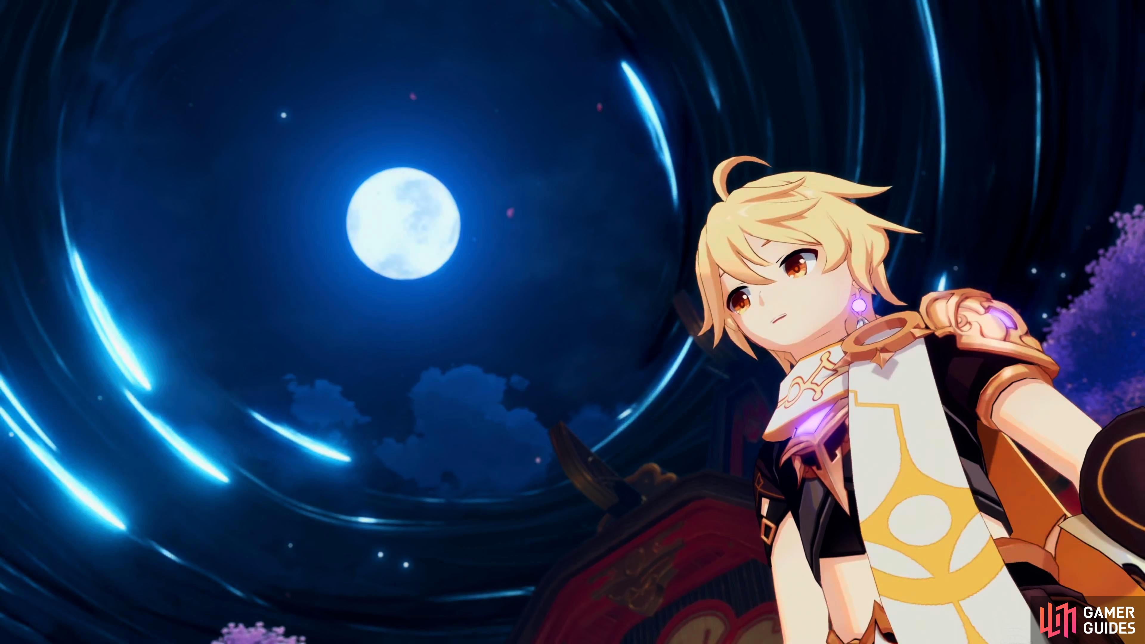 The youkai's memories are gathering in front of the moon to create a "Moonless Night".