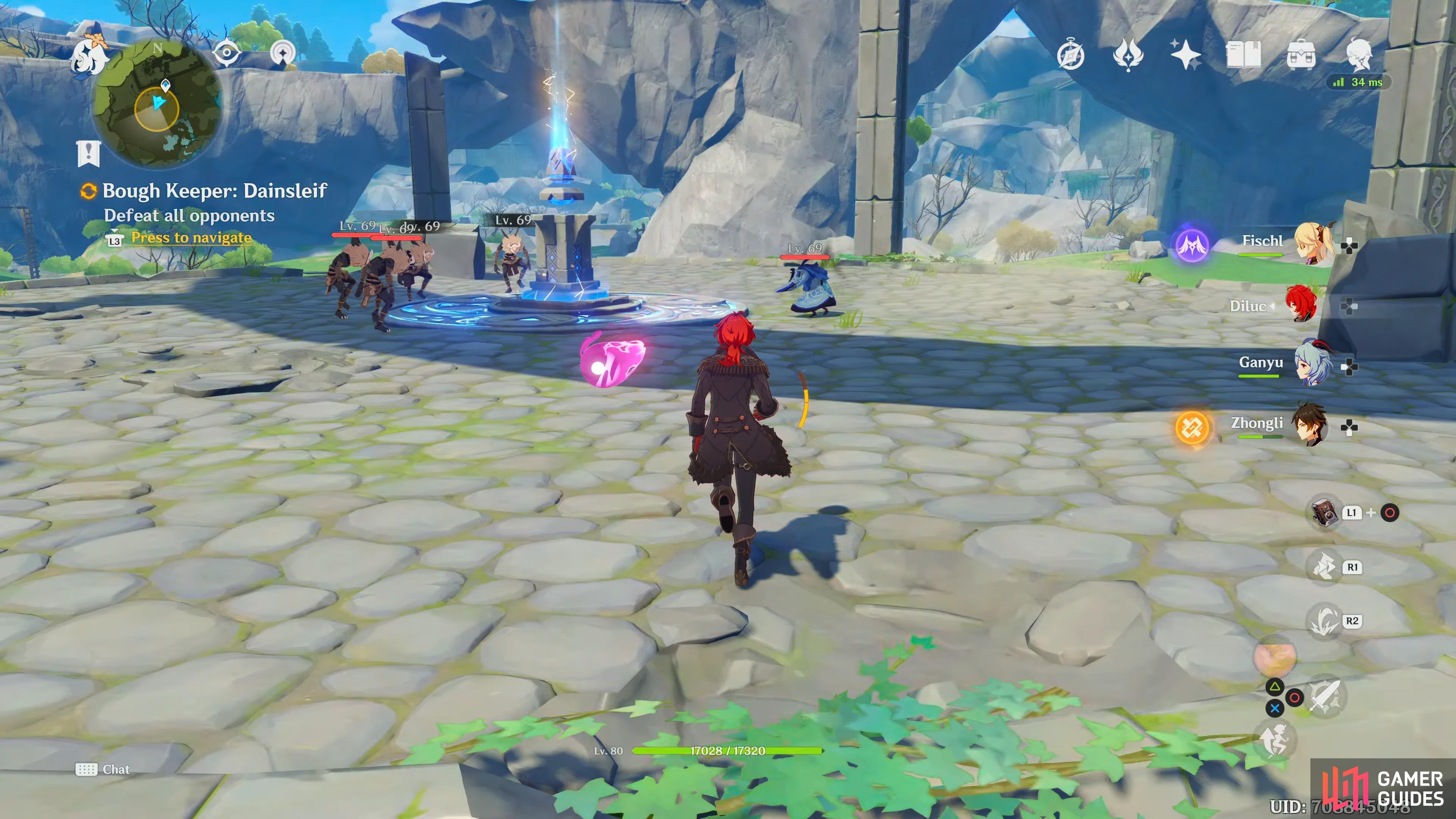 The first group only has the Cryo Abyss Mage to worry about