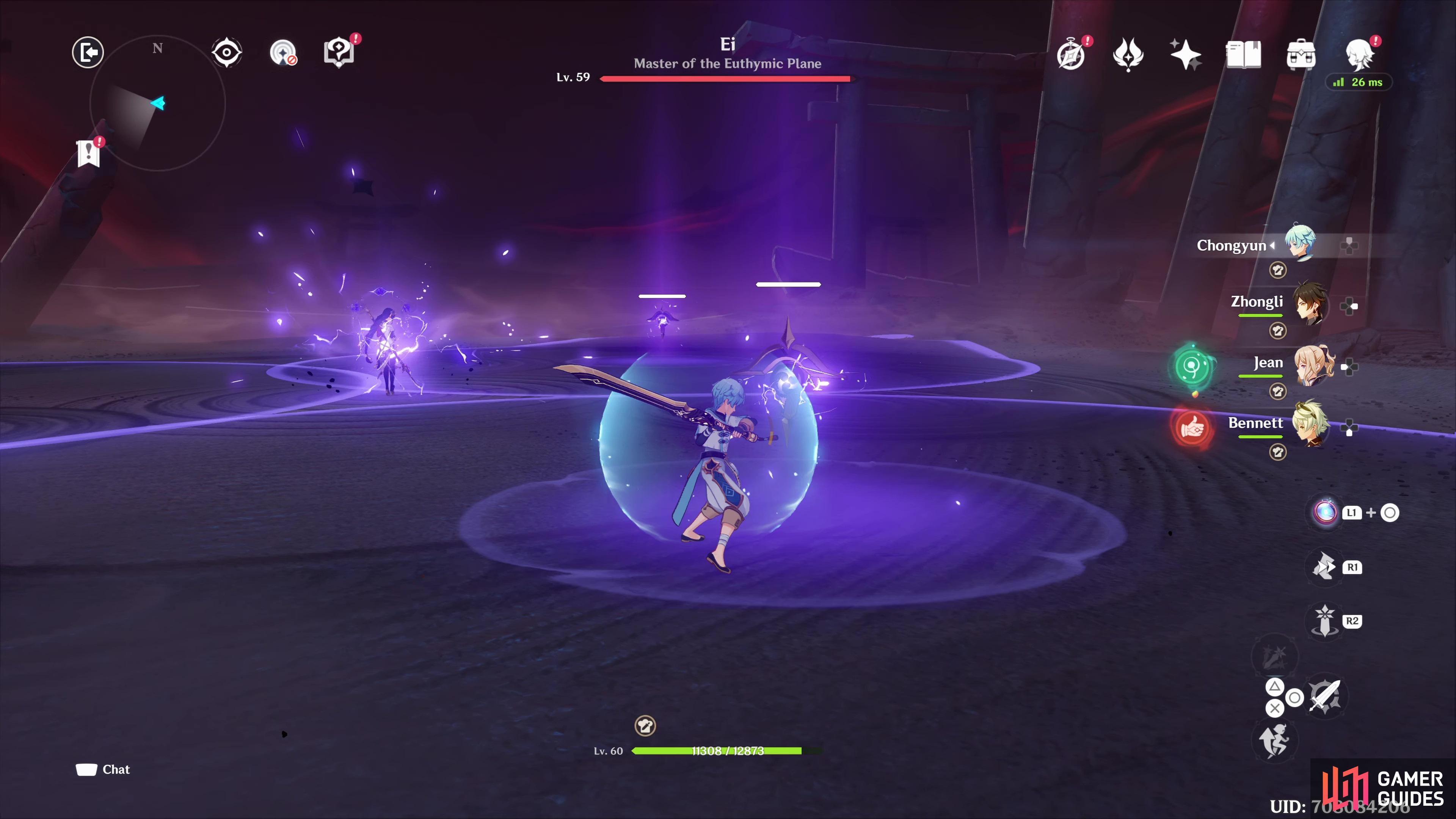 Destroy one of the electro orbs to avoid being hit by the AoE. 