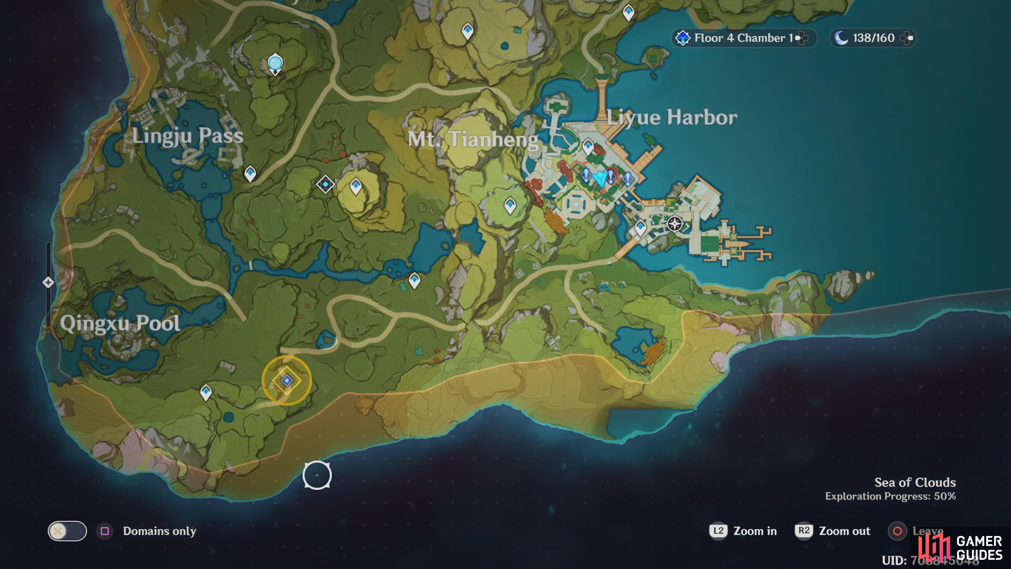 The Treasure Hoarders are a little further south from the Hilichurl encouter