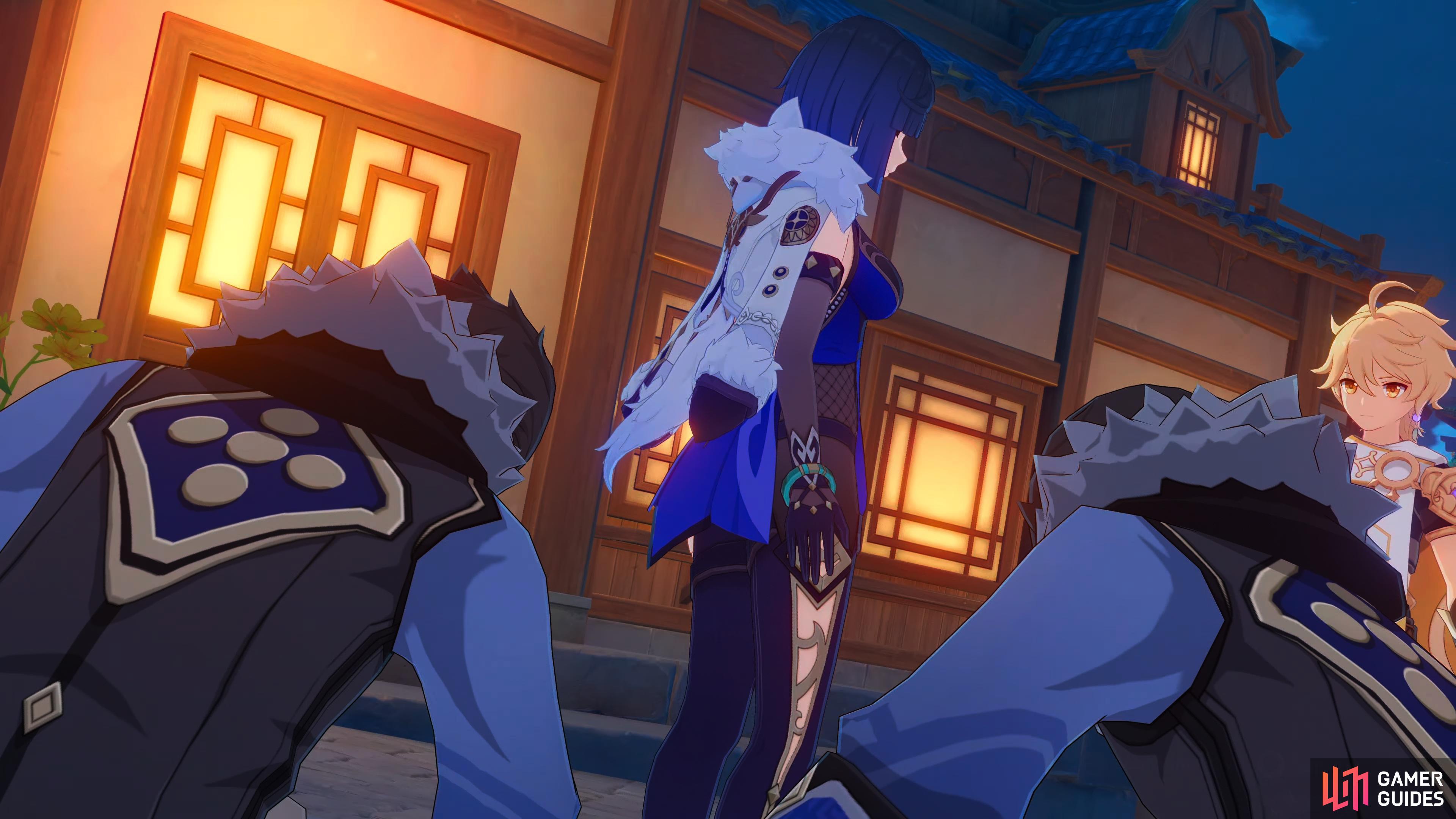 Wenyuan and Shanghua are two of Yelan's assistants.