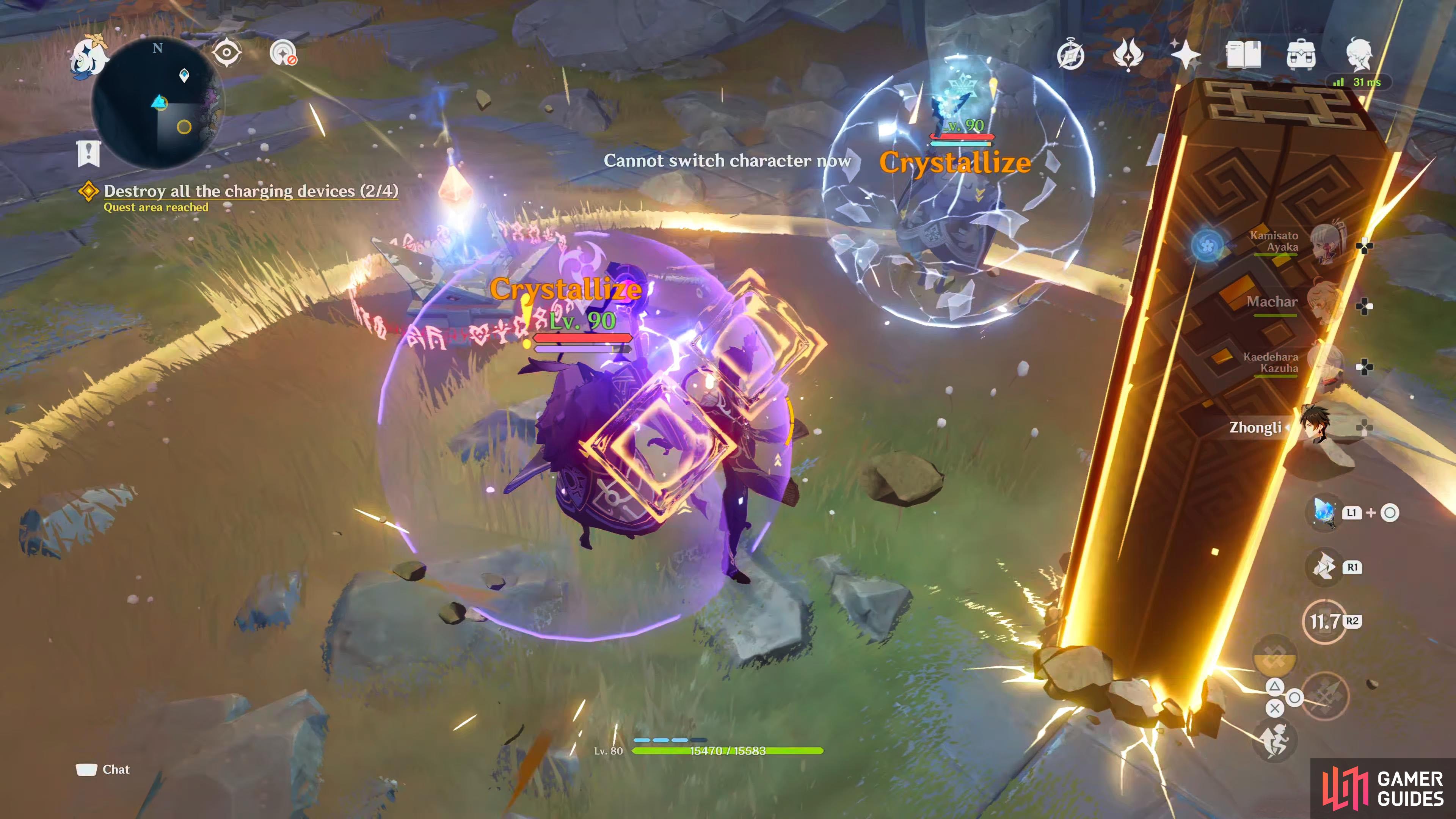 The west portal will have a Cryo Abyss Mage and an Electro Abyss Mage.