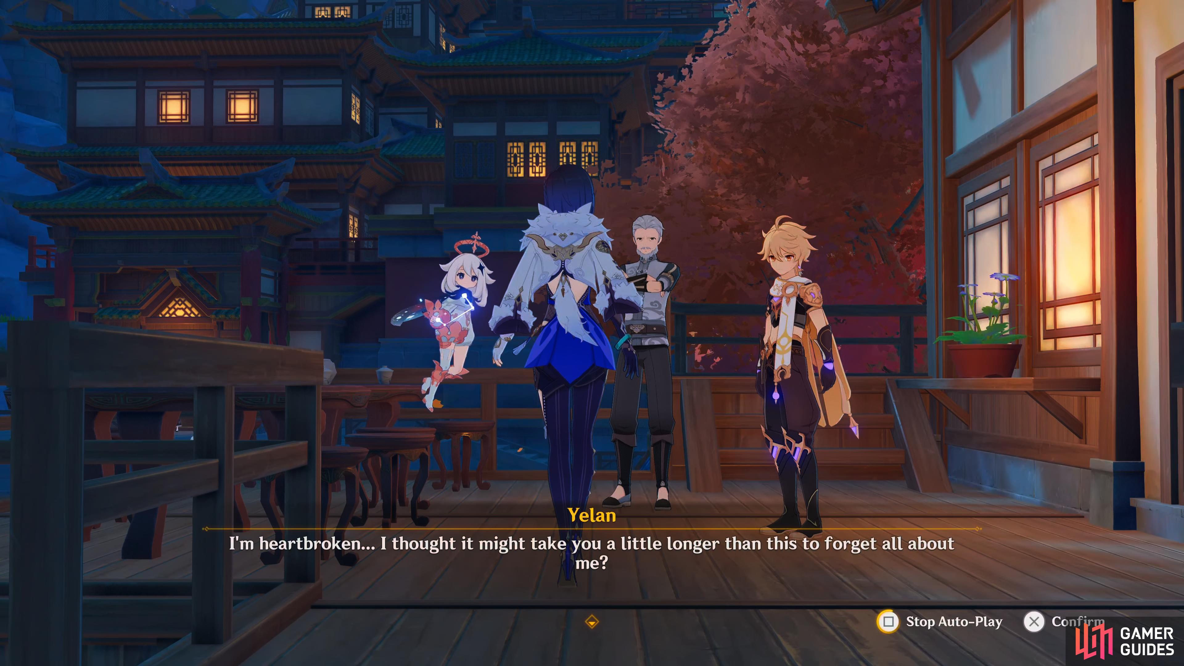 The person who'll help find the next Tianshu is Yelan.