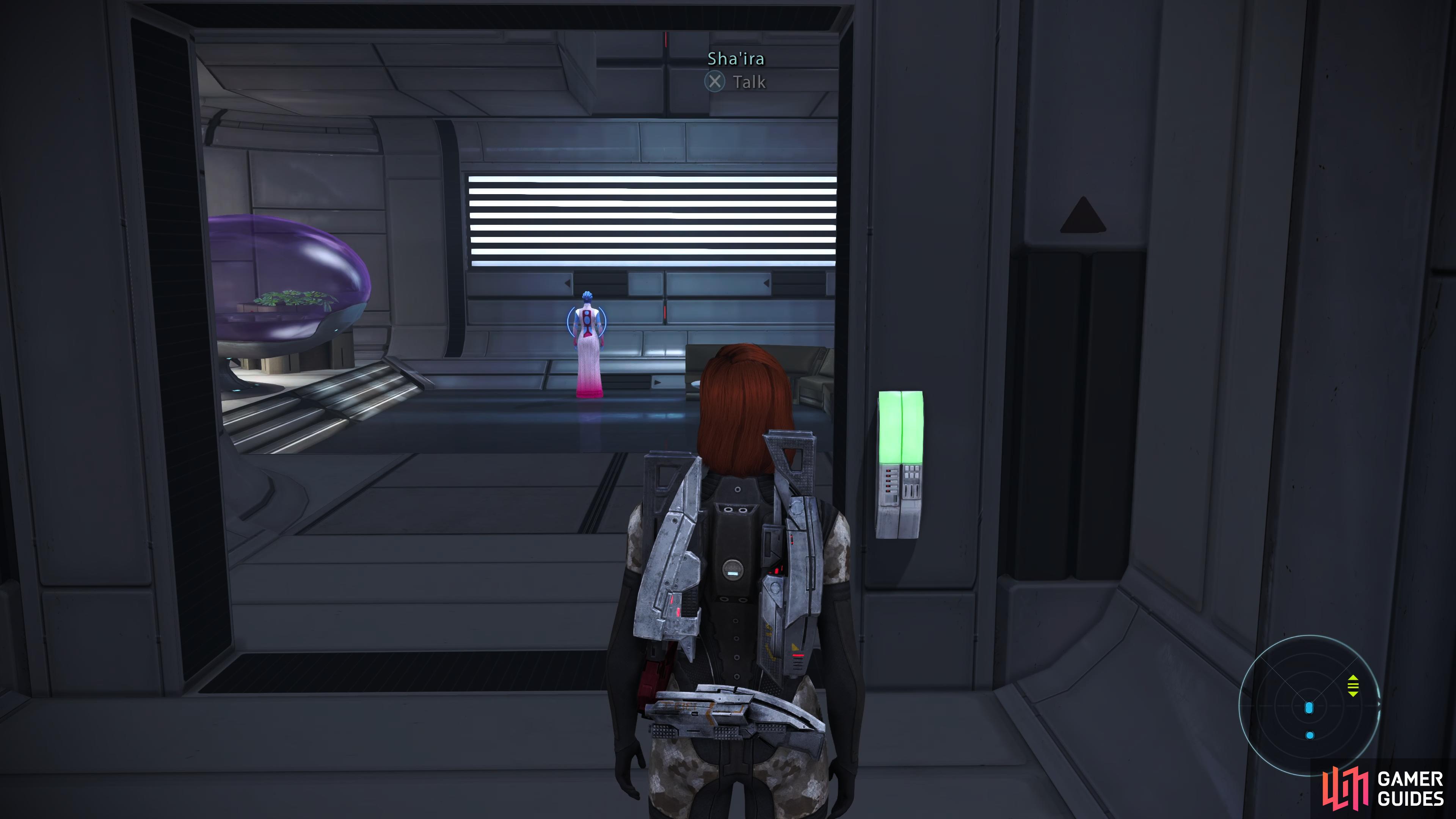 Head to the Consort Chambers on the Presidium on the Citadel