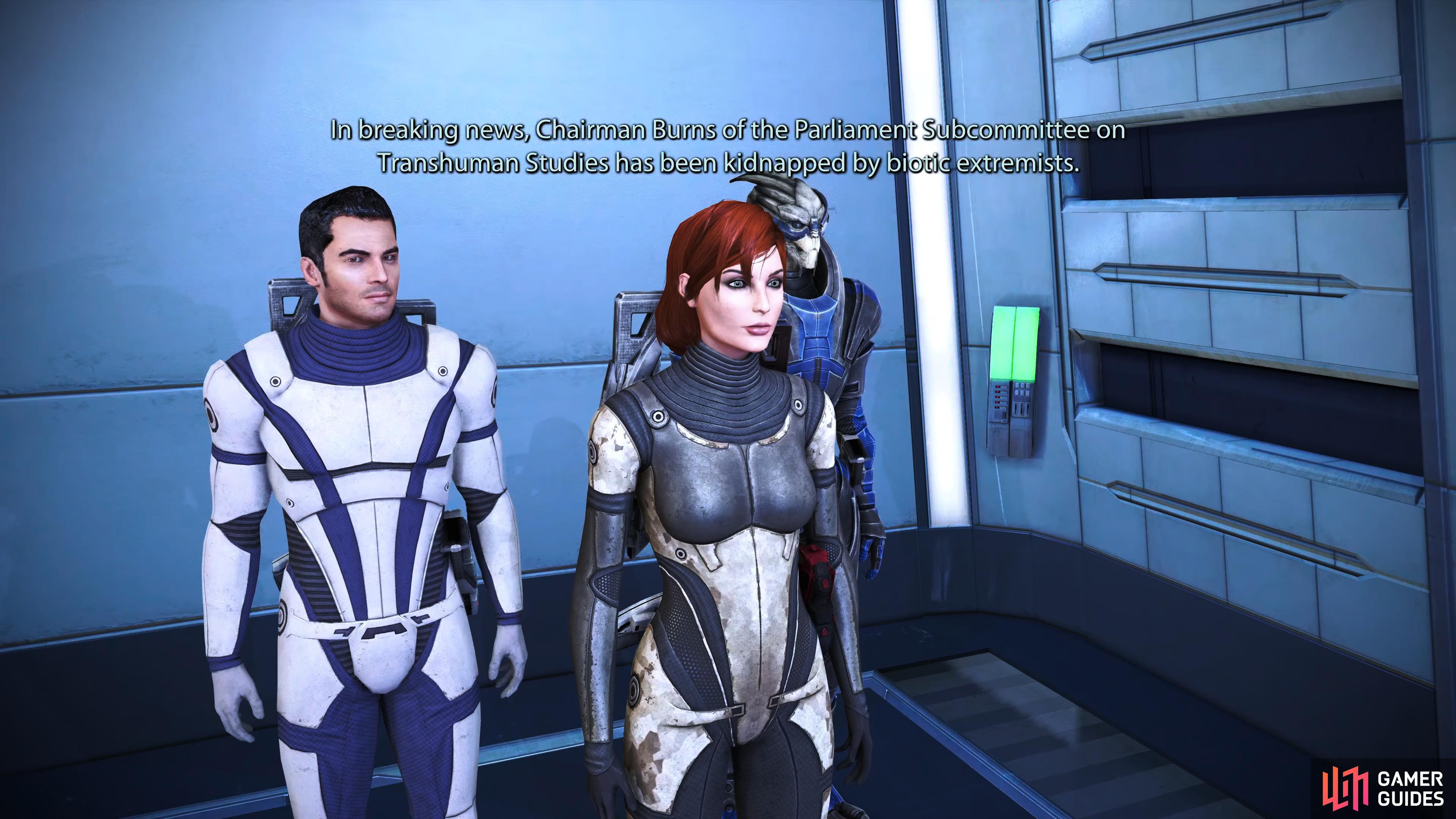 mass effect unc assignments