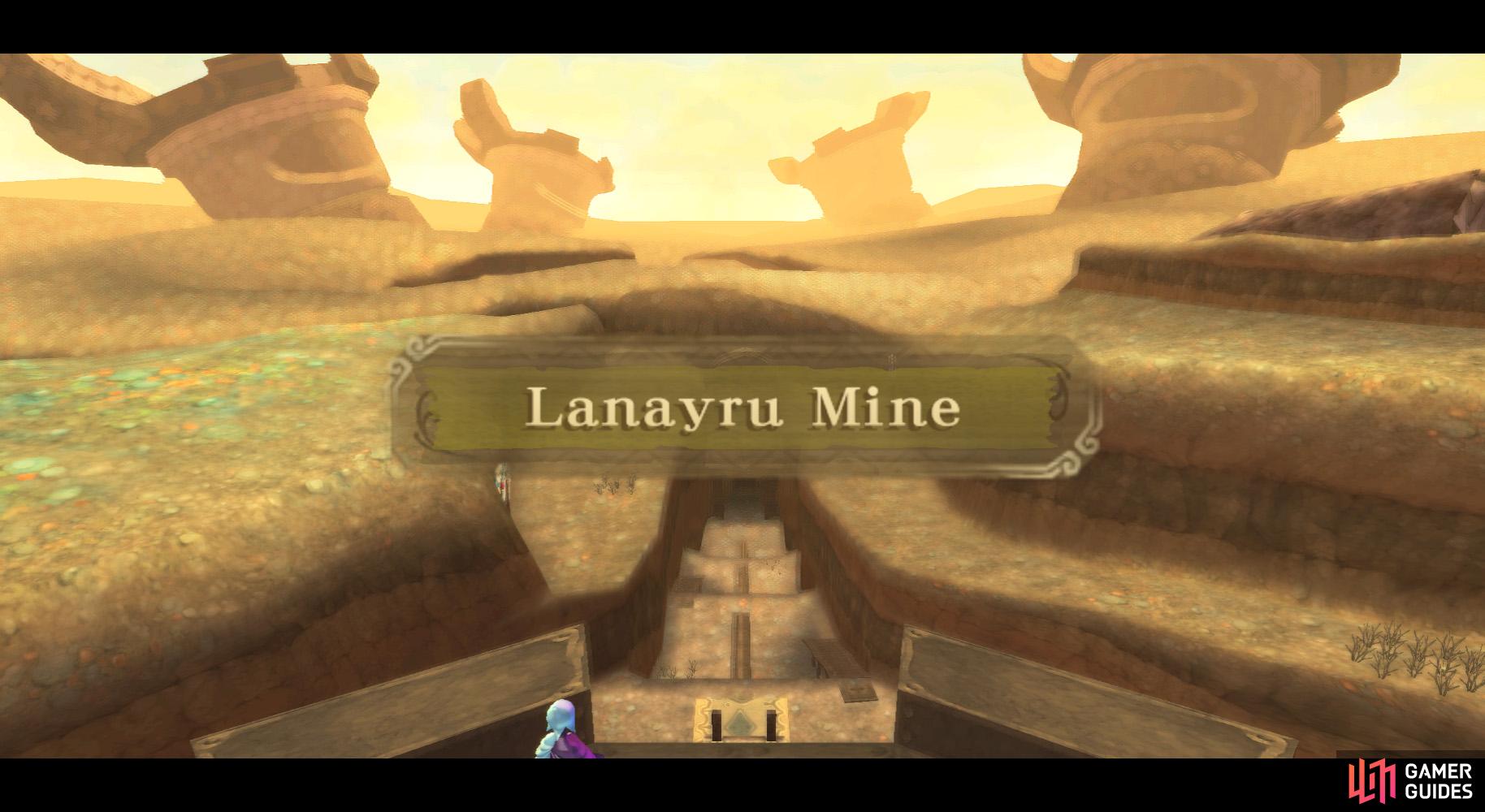 Your journey in the Lanayru region begins in this abandoned mine.