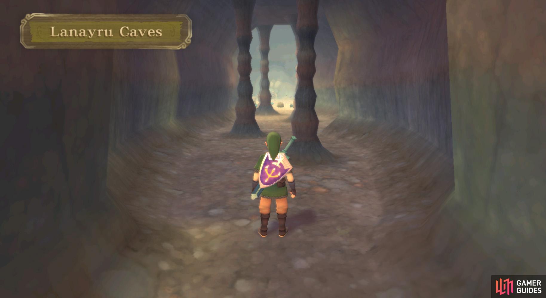 These caves are connected to the mines, desert, sand sea and gorge.