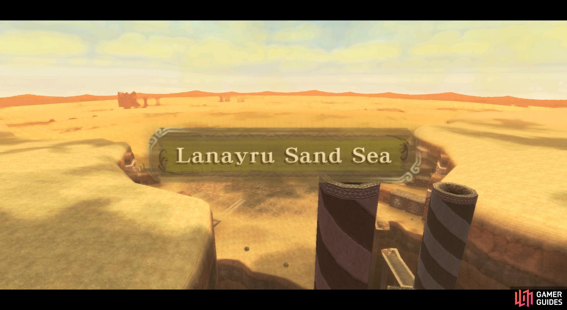 True to its name, the Sand Sea is nothing but sand for miles on end.