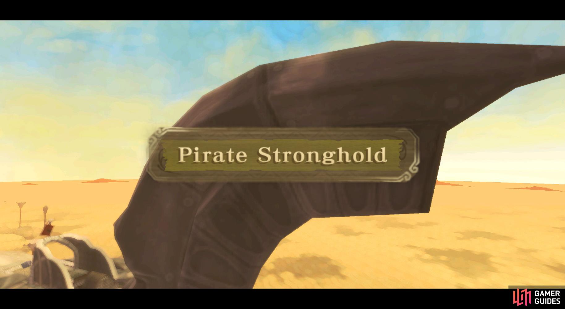 The Pirate Stronghold is an abandoned pirate base.