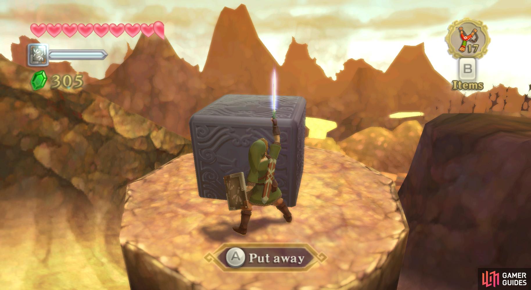 Goddess Cube: When you're outside on the massive slide, use the first air vent on the left. Then jump forward.
