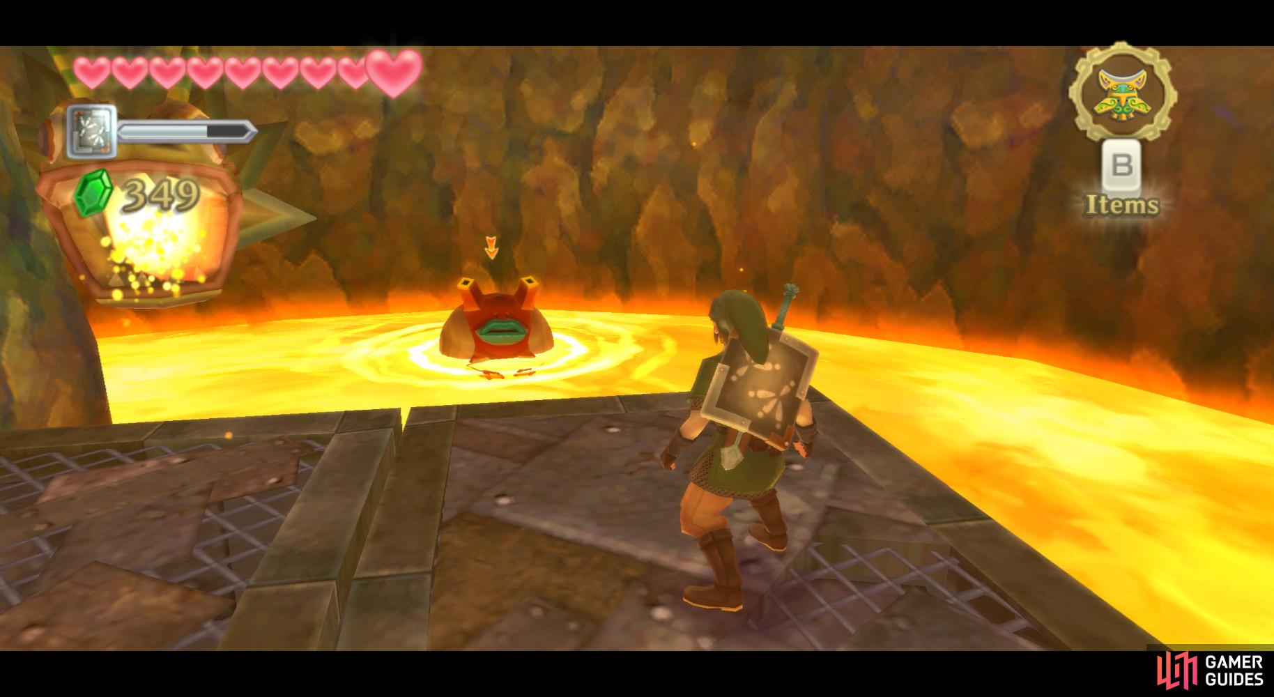 A Magma Spume in the Earth Temple.