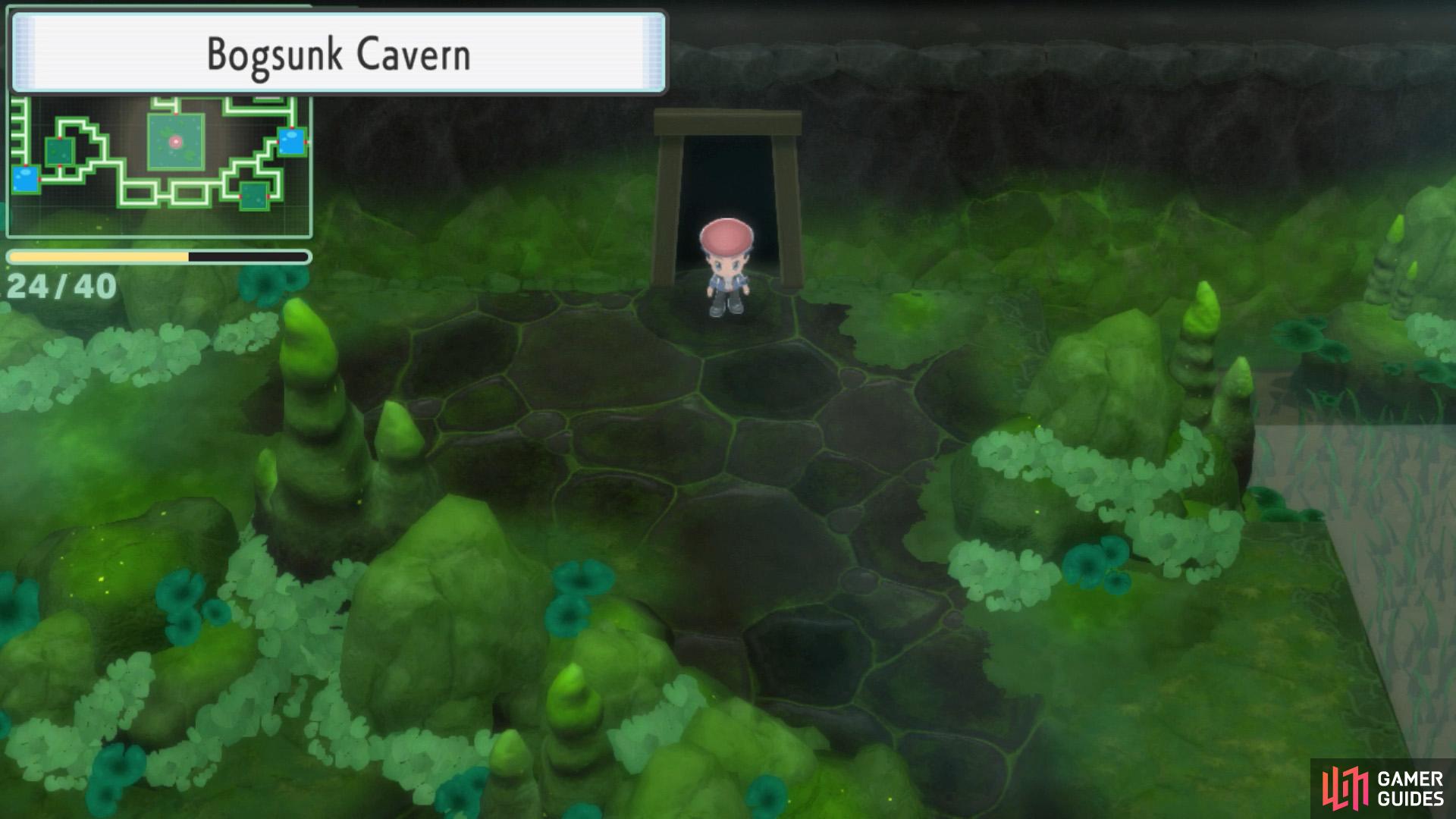 Bogsunk Cavern.