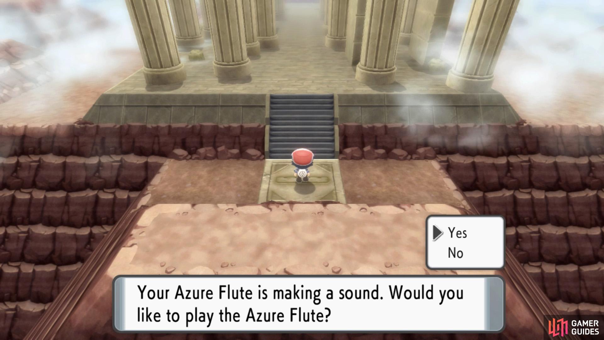 Pokemon Platinum Arceus Event - Azure Flute (Unreleased) 