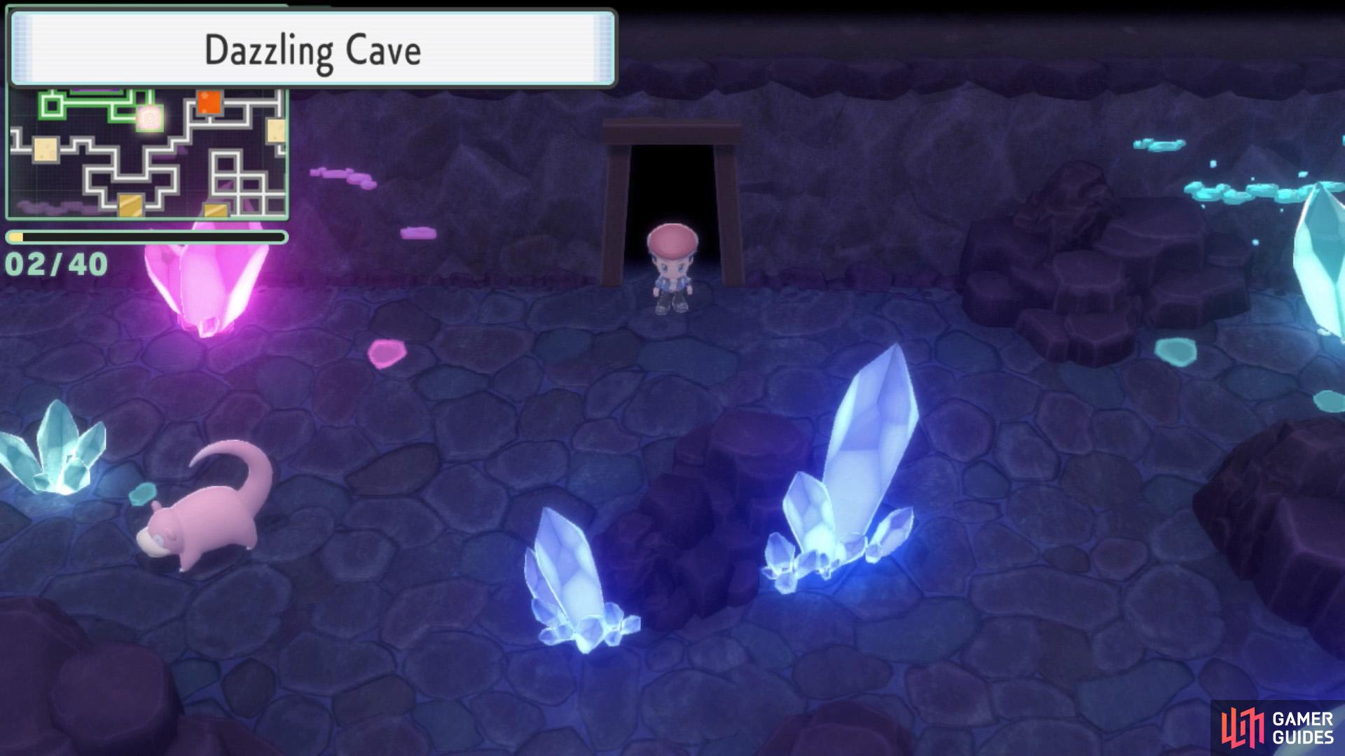 Dazzling Caves are quite rare in the Grand Underground.