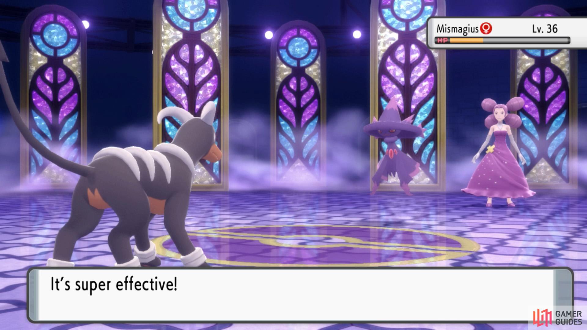 However there are certain Dark-types that it can't overpower.