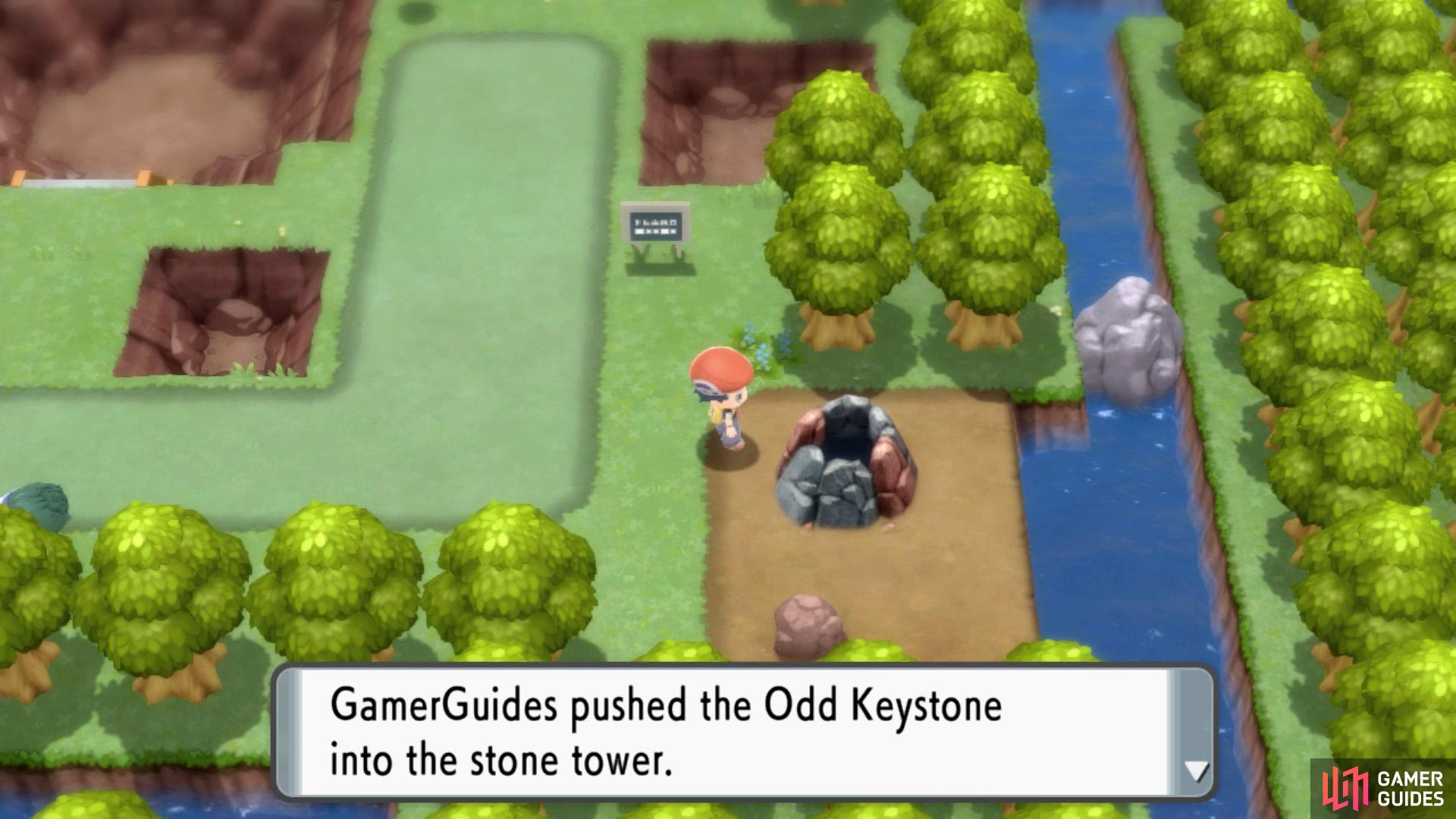 The Hallowed Tower is near the north-east corner of Route 209.