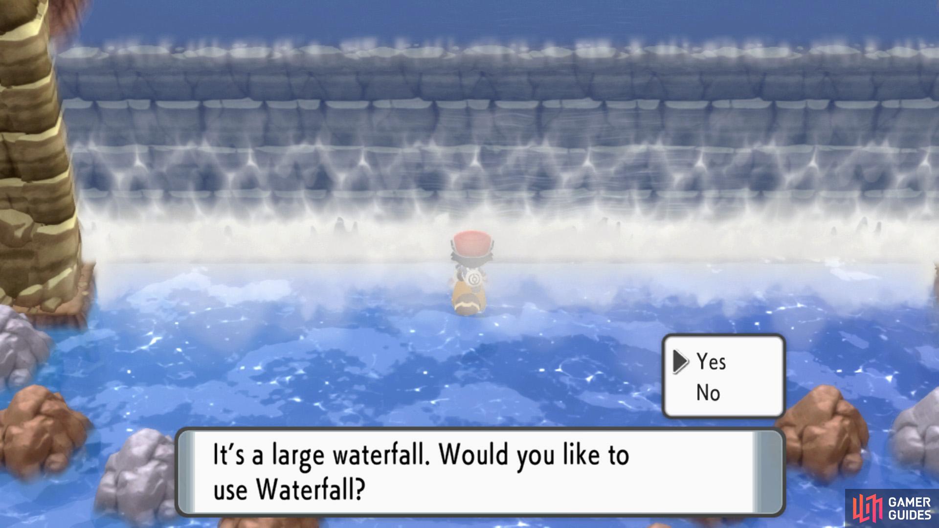 There aren't too many opportunities to use Waterfall…