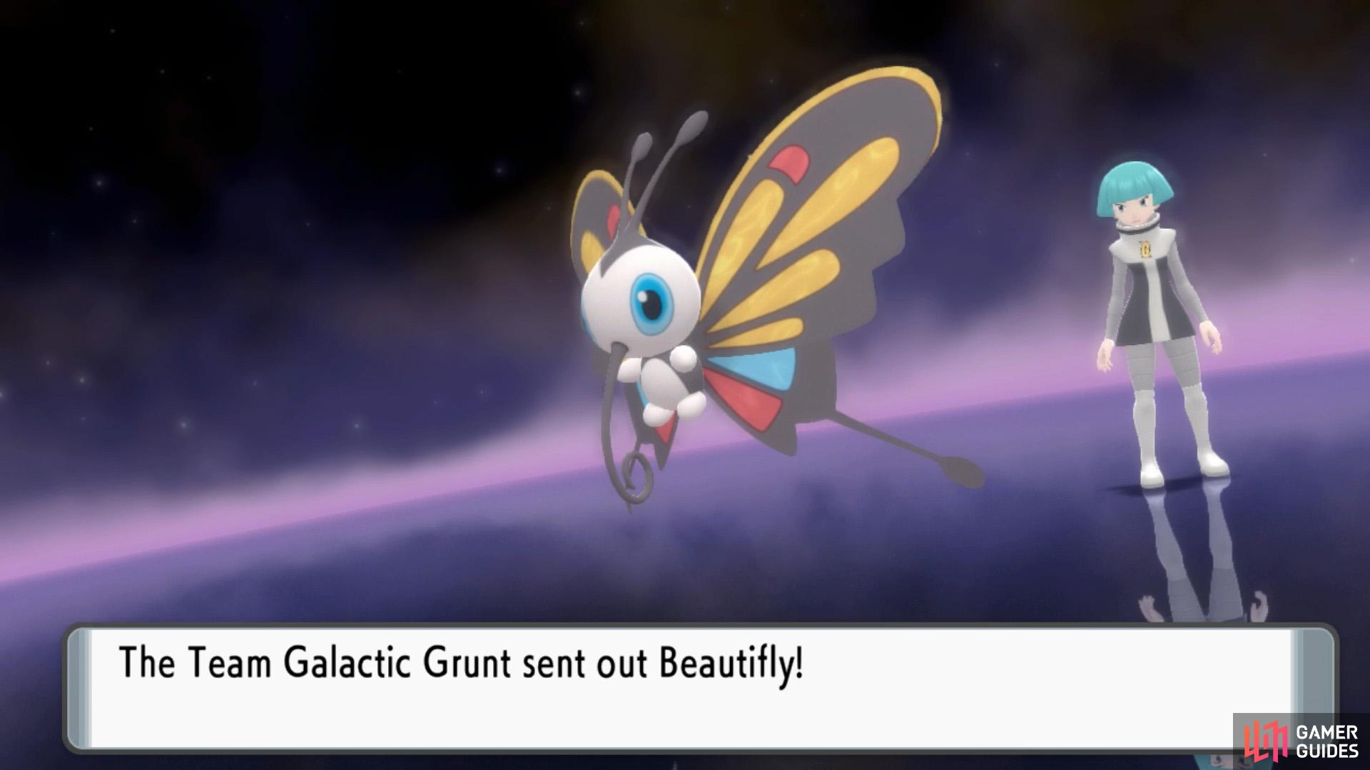 This Grunt sends out Beautifly.
