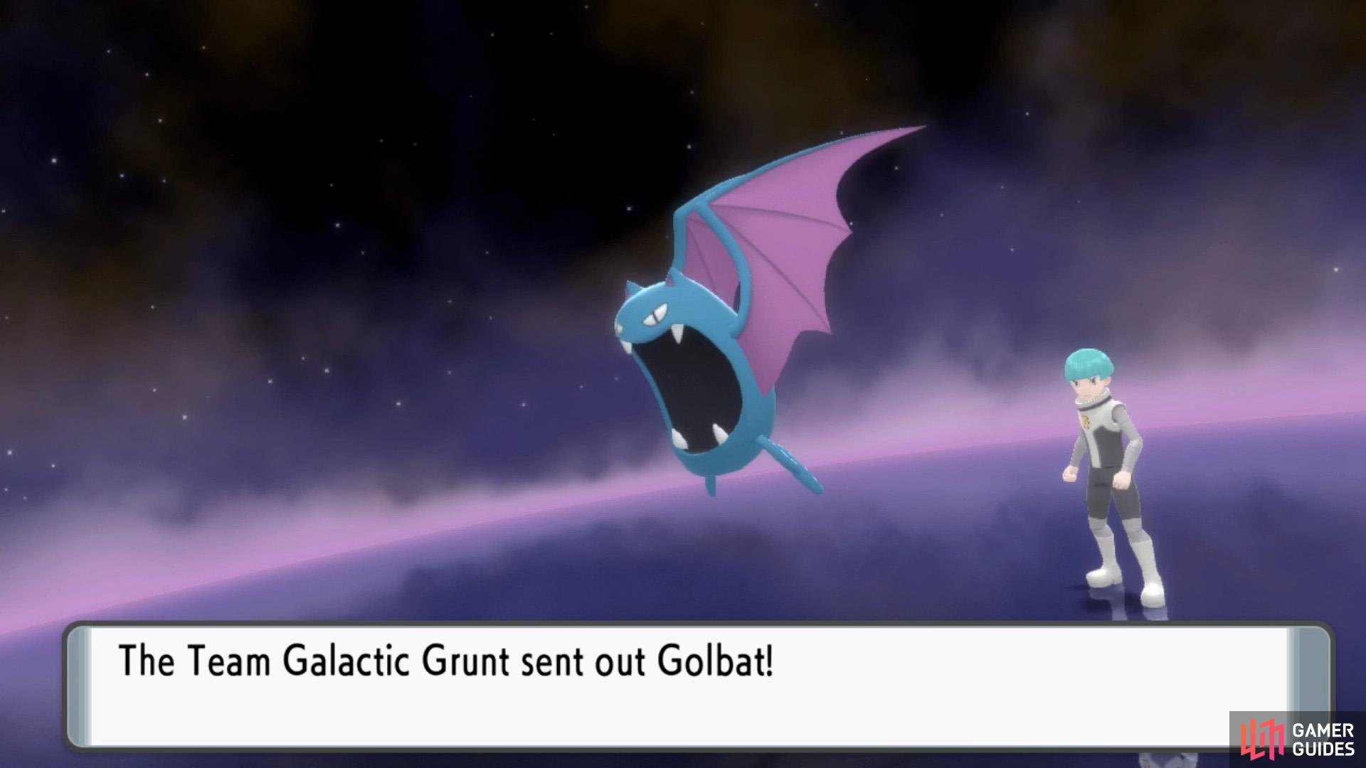 He'll send out Golbat as his only Pokémon.