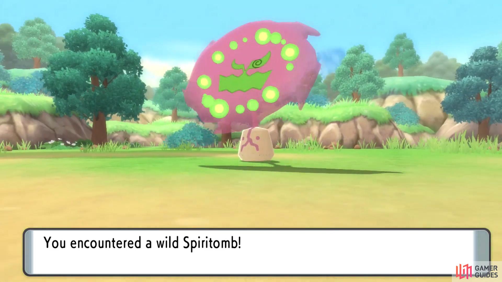 Pokémon BDSP: How To Find (& Catch) Spiritomb