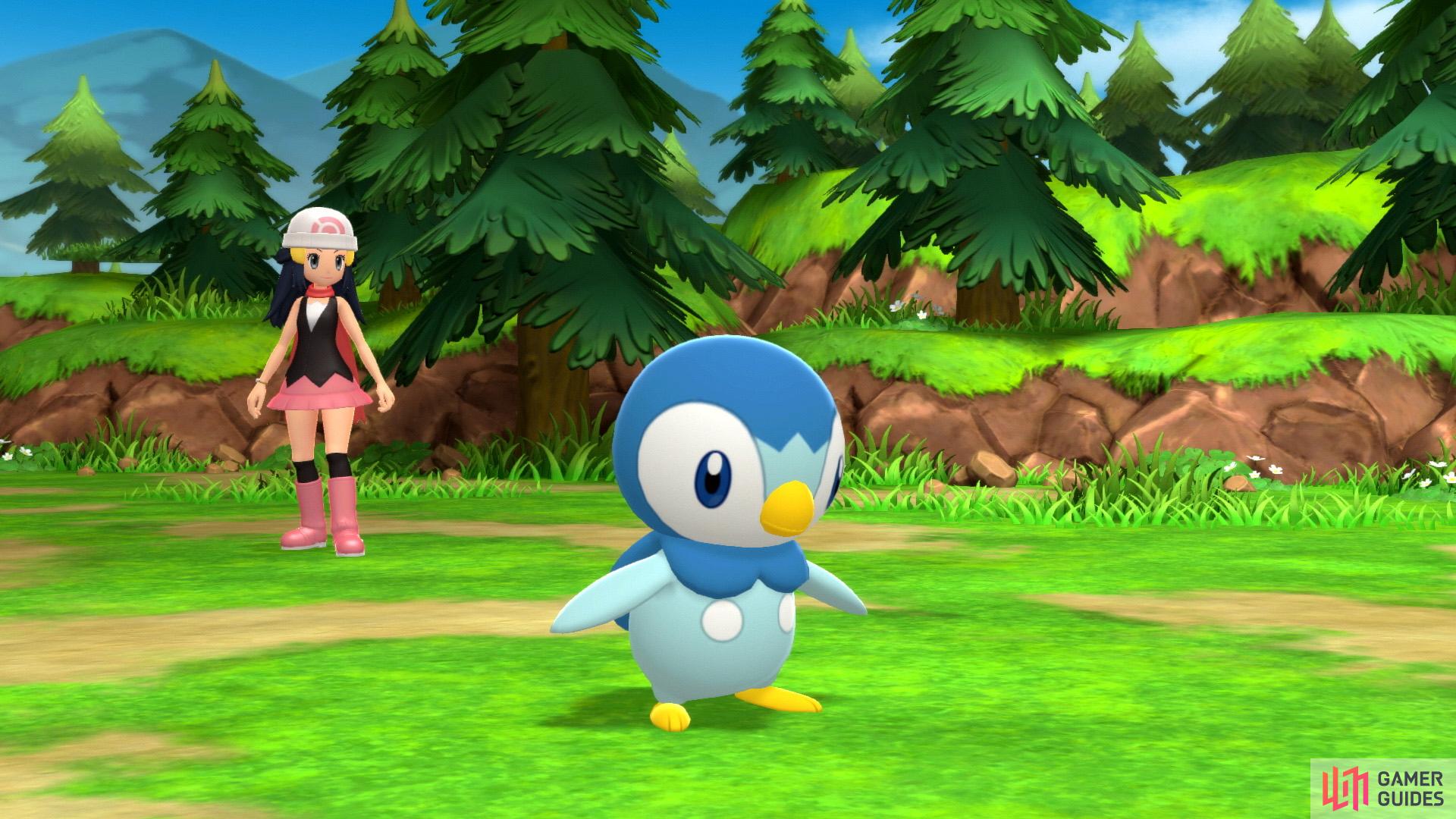 Piplup is more balanced compared to the other two.